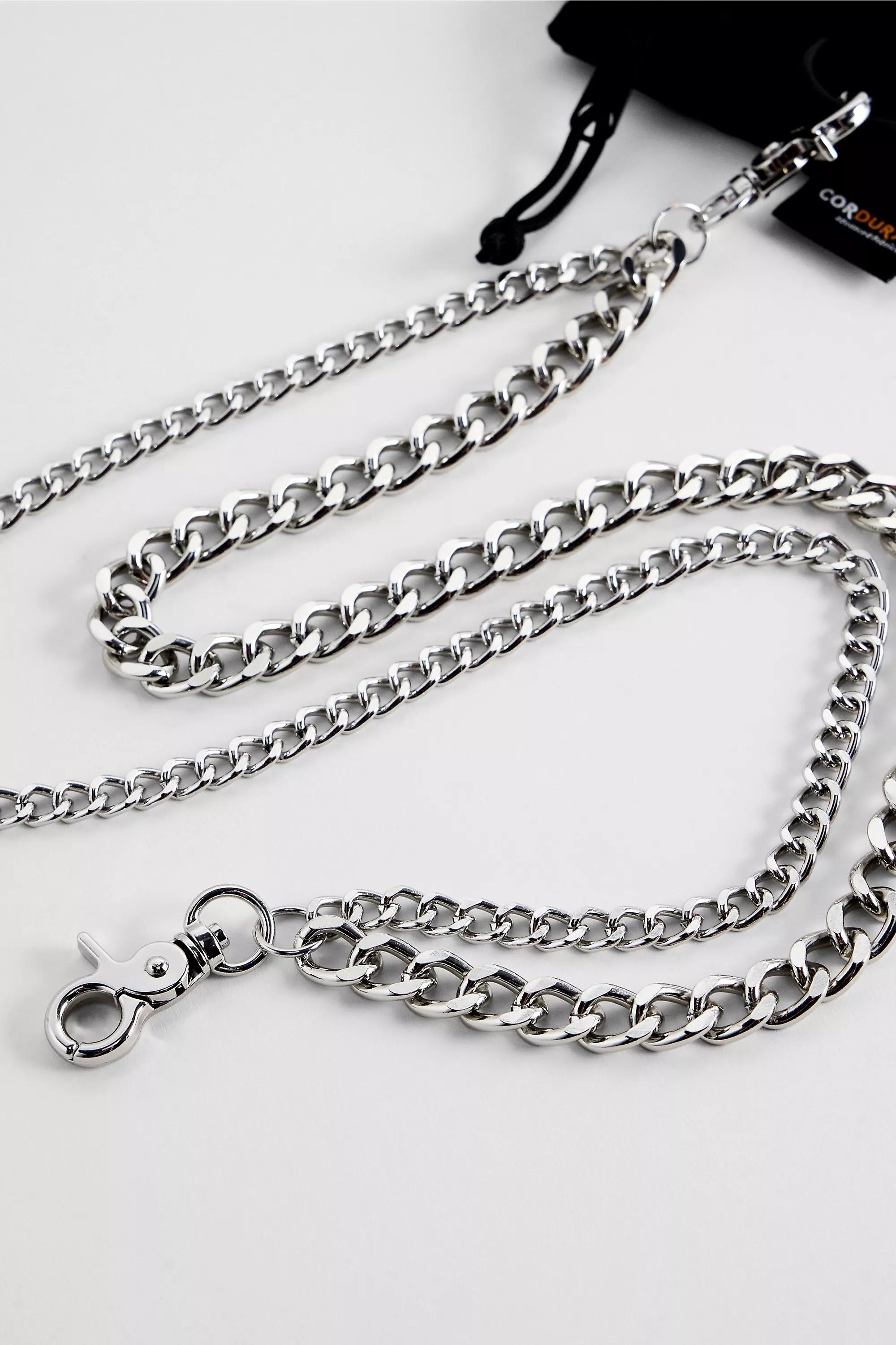 UO Double Wallet Chain, SLVR, medium