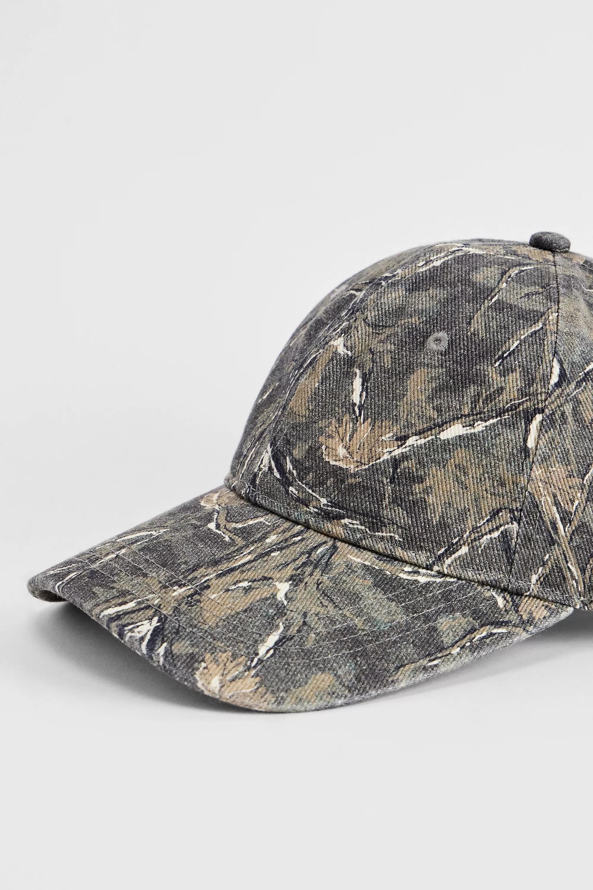 Multicolour Uo Camo Cap, KHAKI, large image number 1
