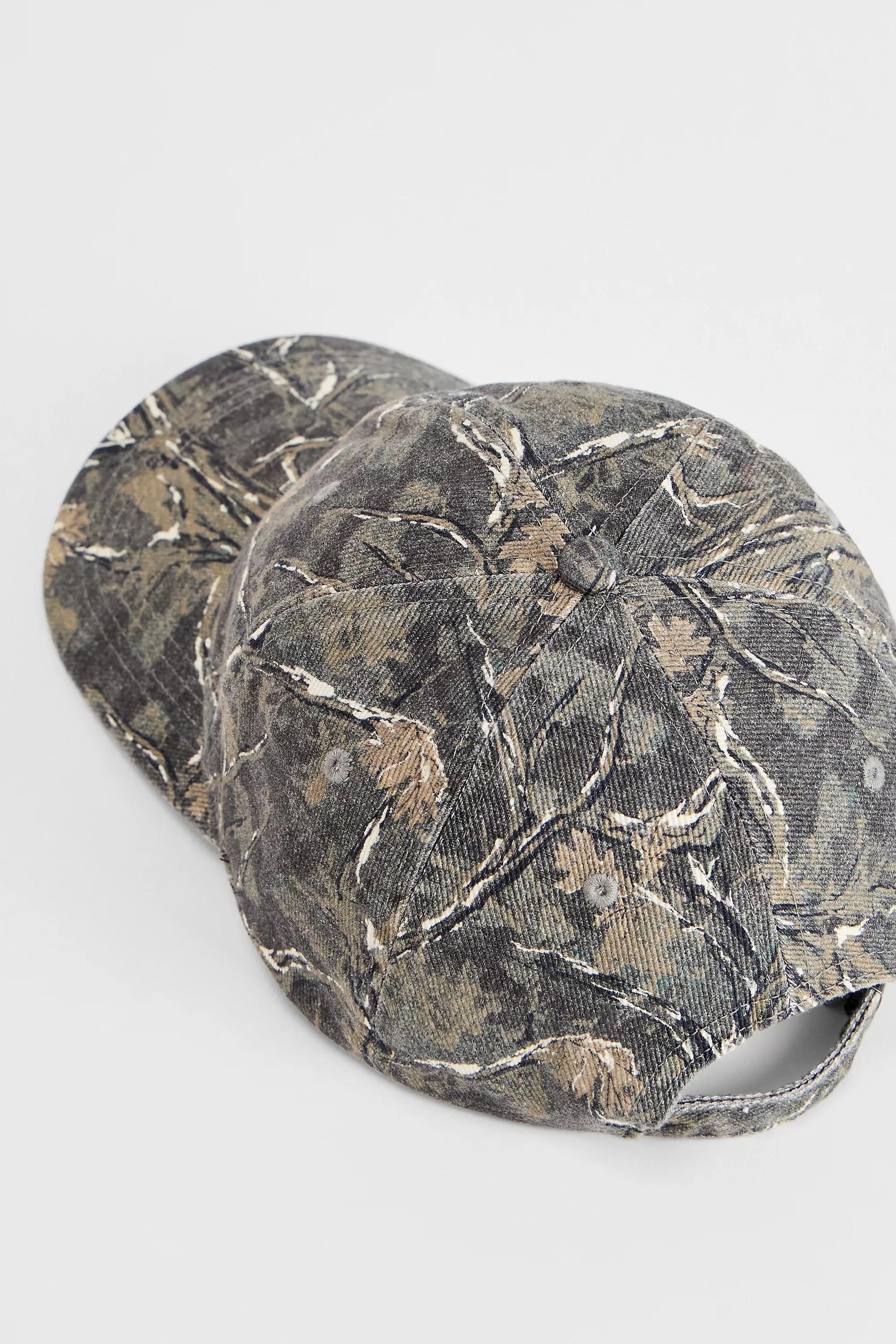 Multicolour Uo Camo Cap, KHAKI, large image number 2