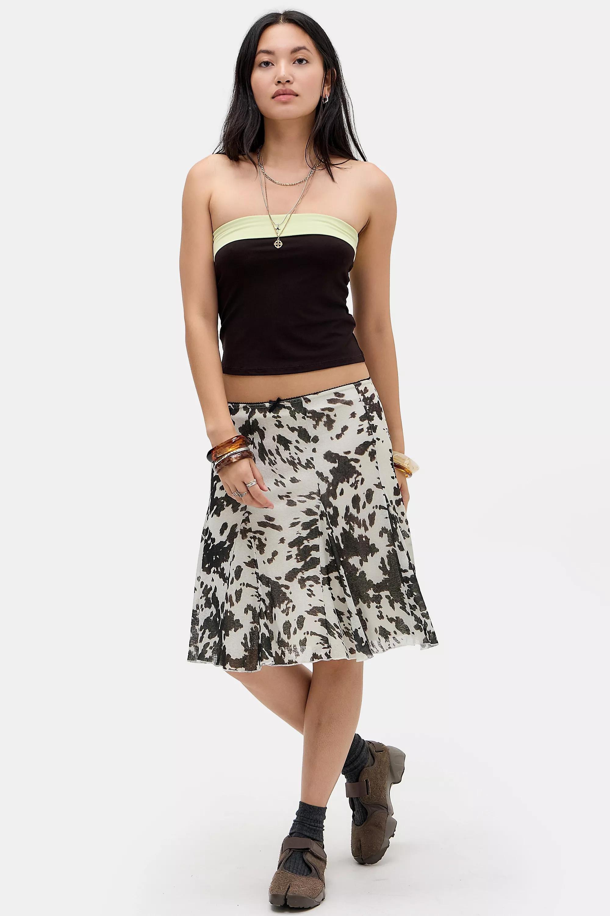 Brown Motel Solna Bandeau Top, BRN, large image number 2