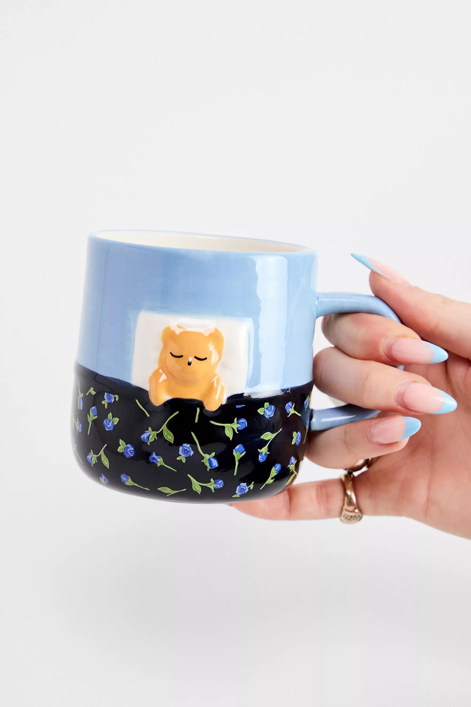 BLUE Lana Bear Mug, BLUE, large image number 1