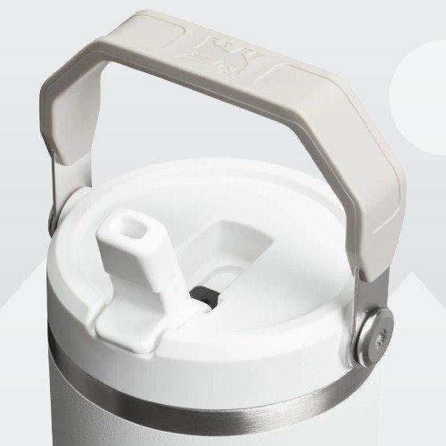 White The Iceflow Flip Straw Tumbler | 30 Oz, A321_FROST, medium