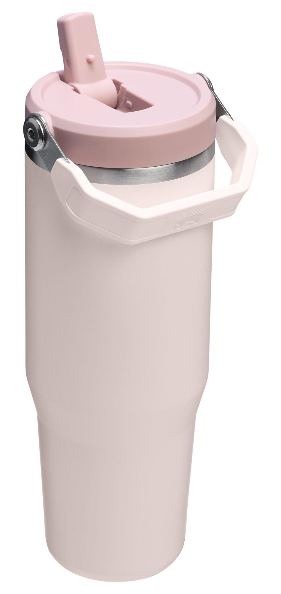 Cream Stanley IceFlow Flip Straw 2.0 Tumbler, A321_QUARTZ, medium