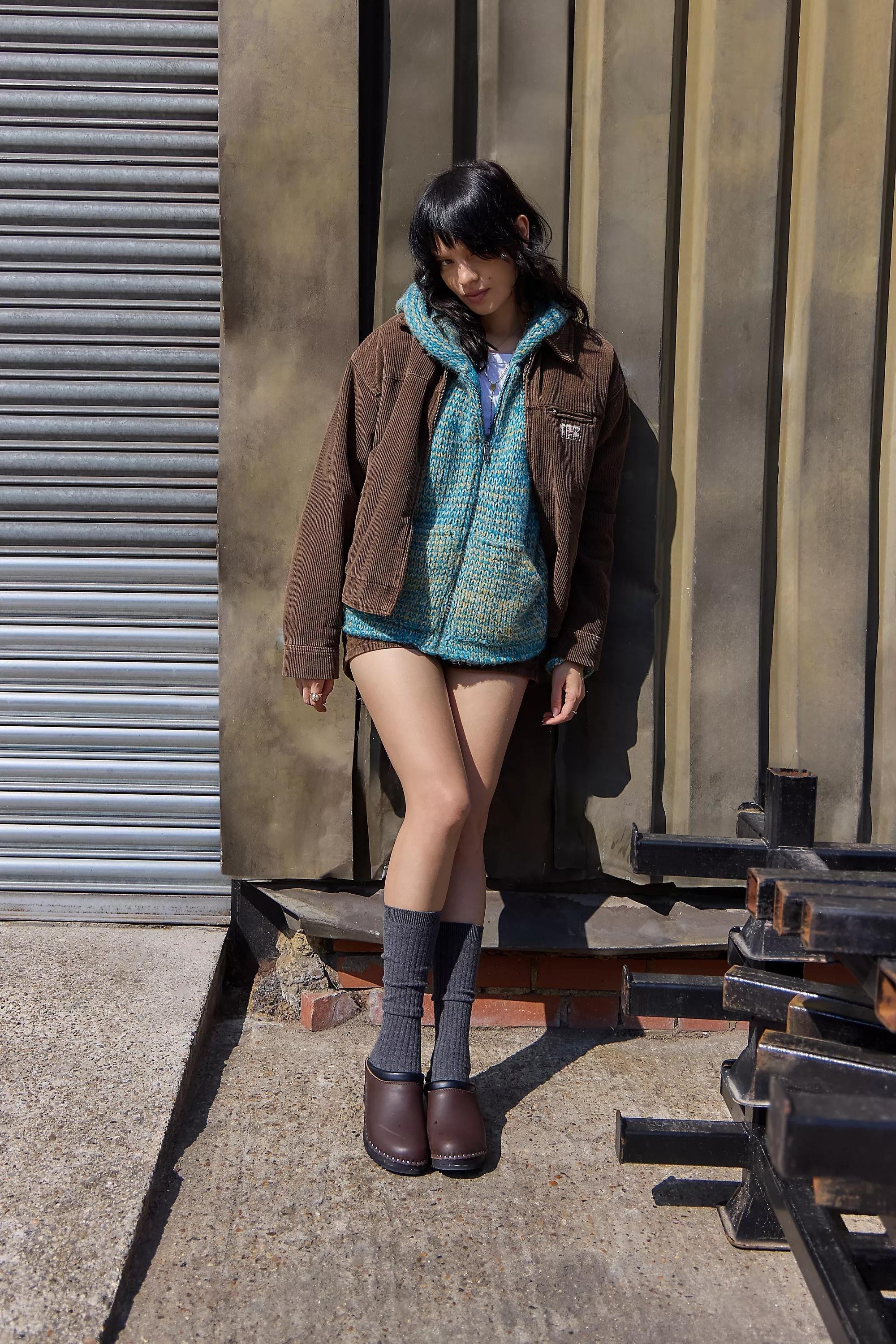 Brown Bdg Luca Shrunken Corduroy Jacket, BRN, medium