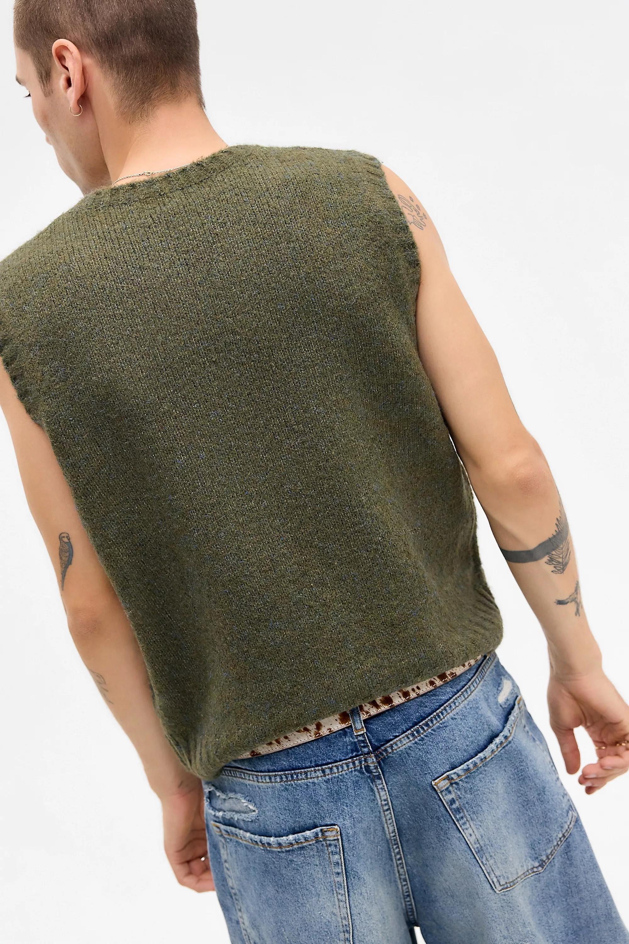 Green Bdg 98 Knit Tank Top, GRN, large image number 4