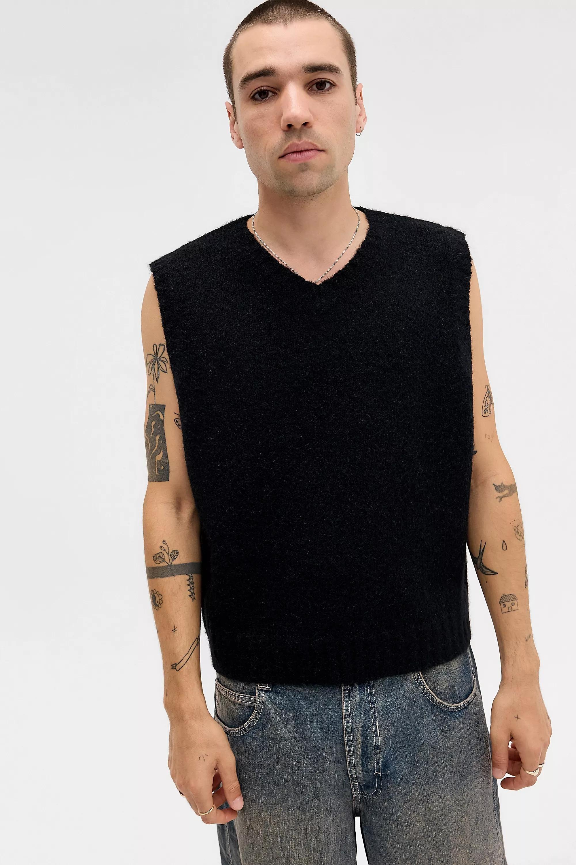 Black Bdg 98 Knit Tank Top, BLK, medium