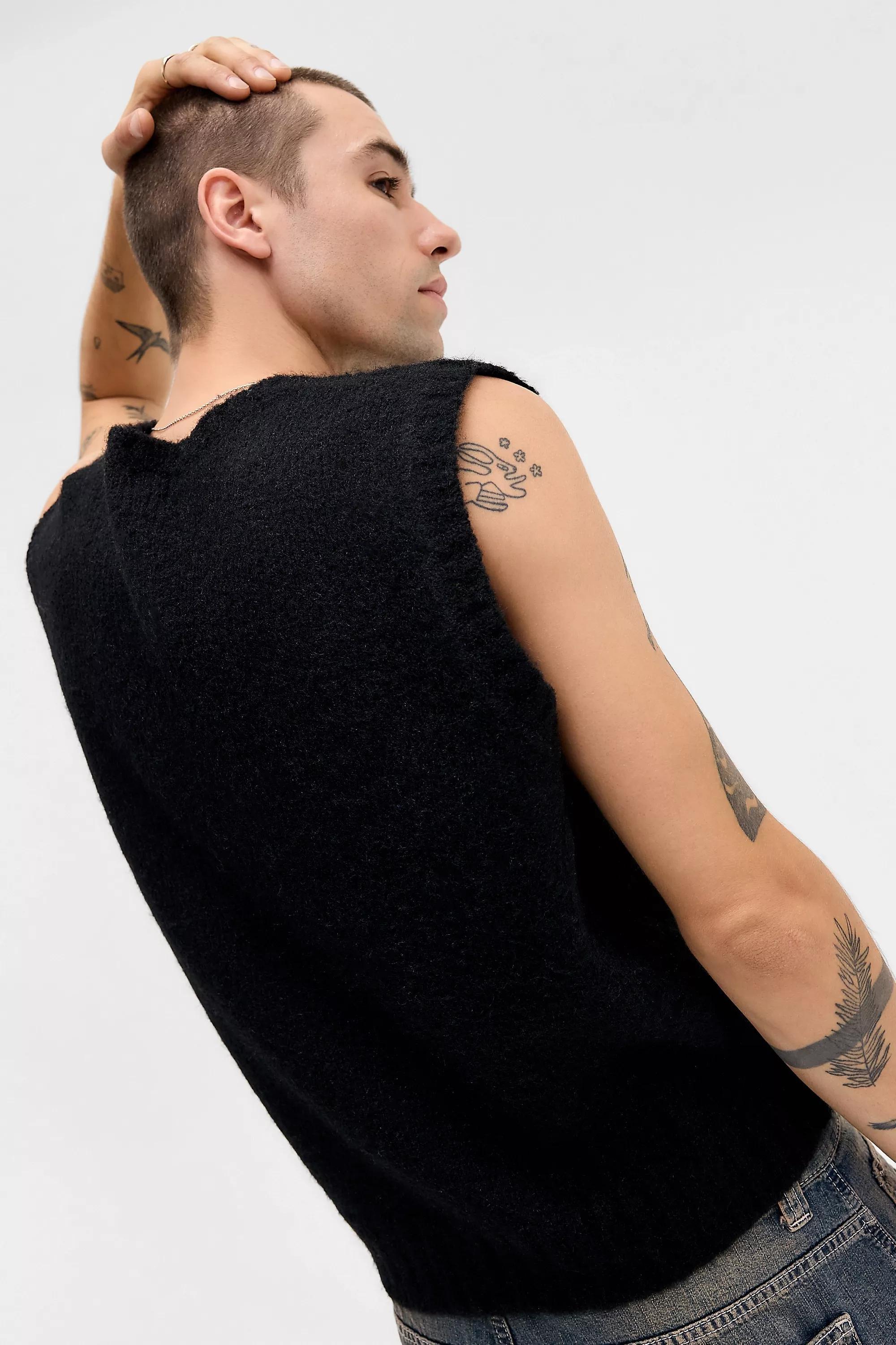 Black Bdg 98 Knit Tank Top, BLK, large image number 2
