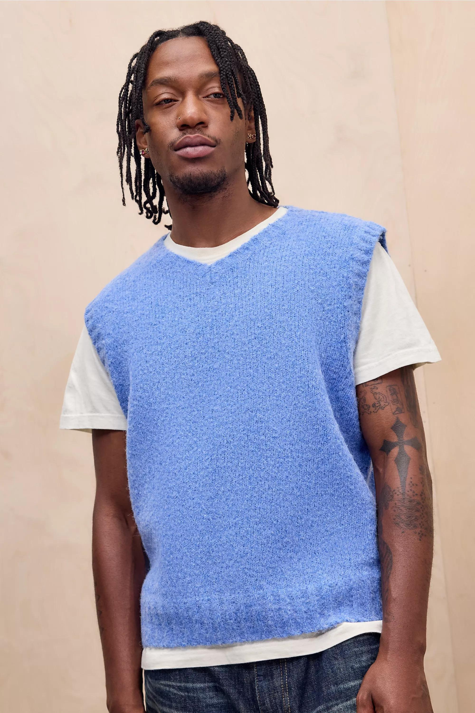 Blue Bdg 98 Tank Top, BLUE, large image number 0