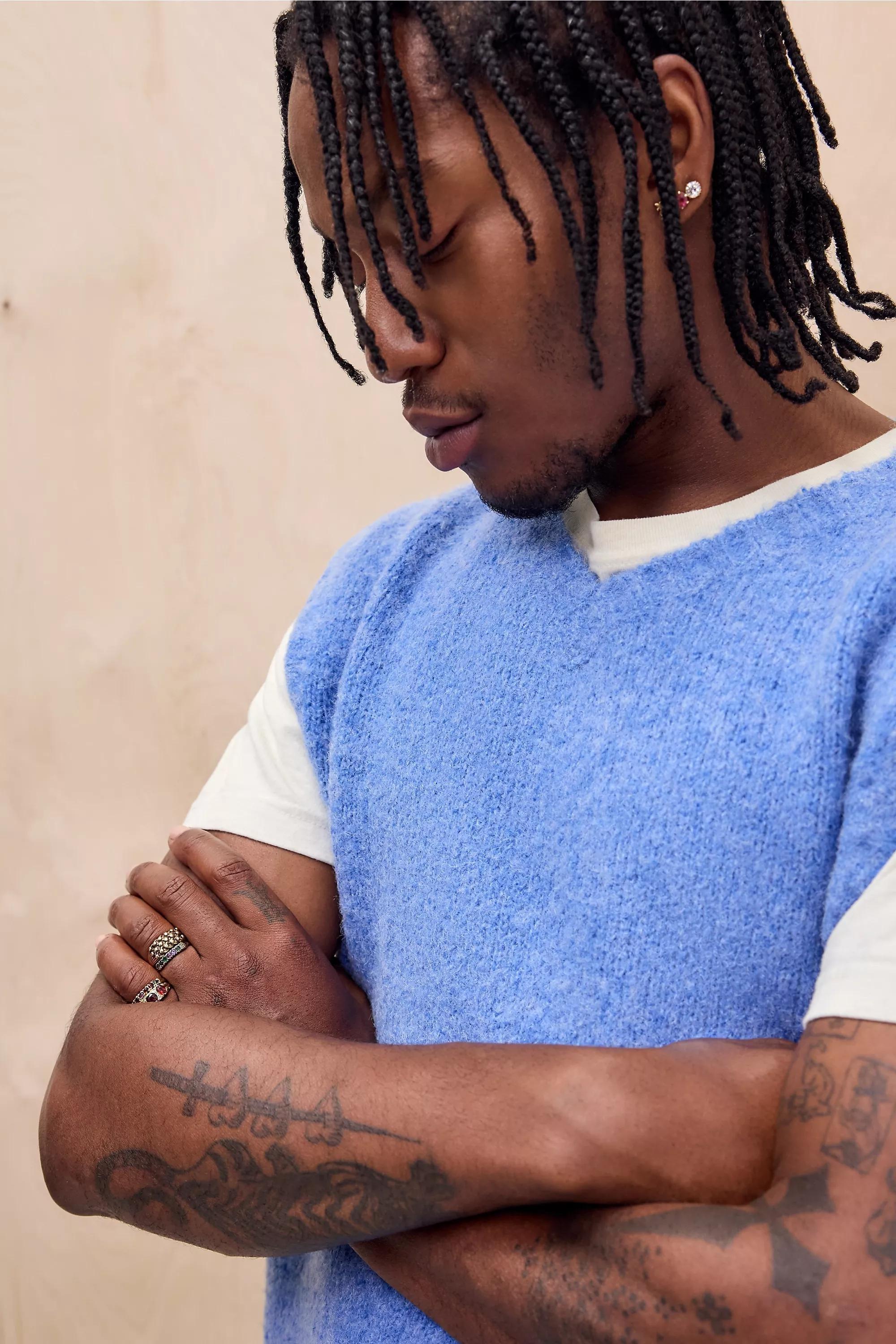 Blue Bdg 98 Tank Top, BLUE, large image number 2