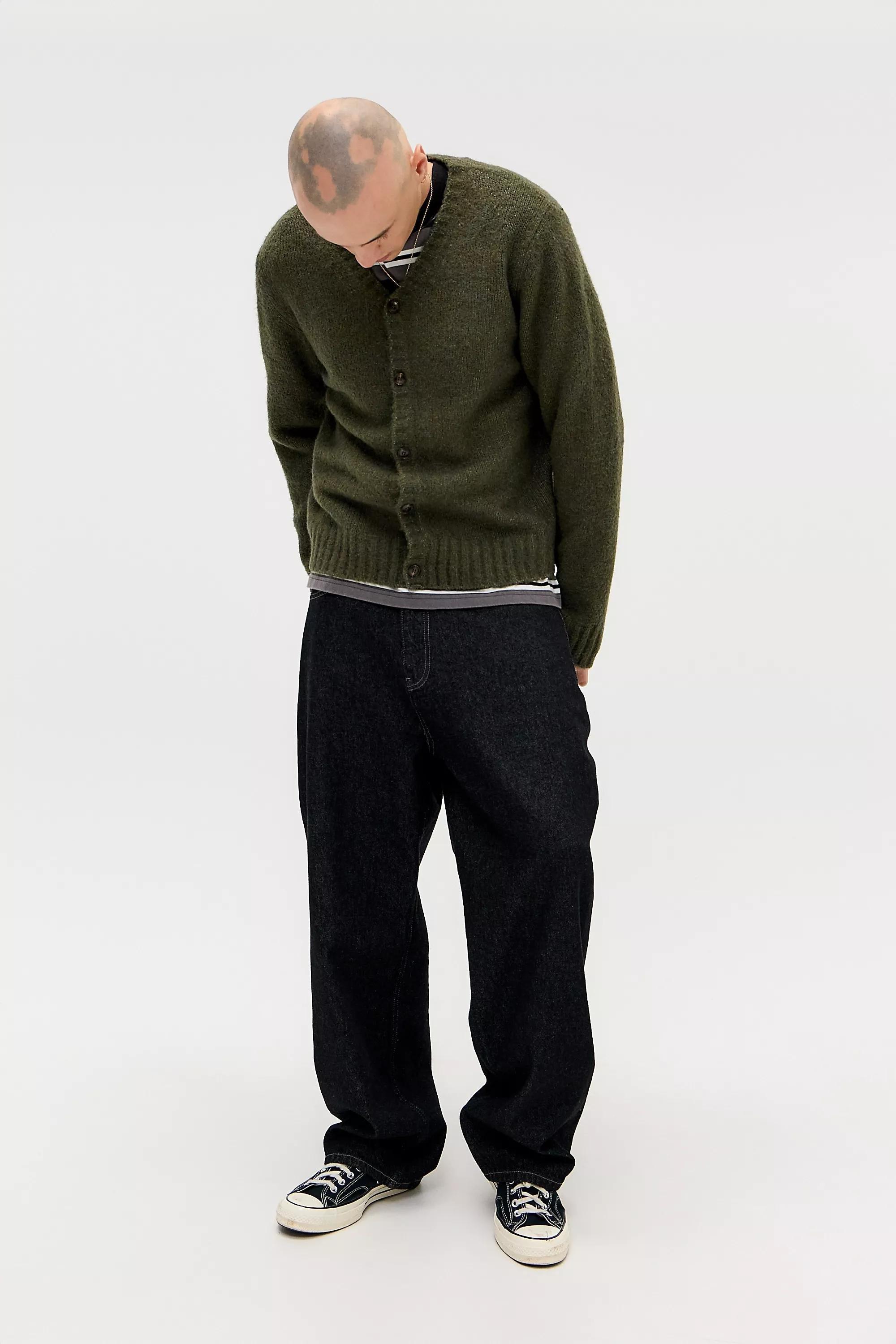 GREEN BDG Green 98 Knit Cardigan, GRN, medium