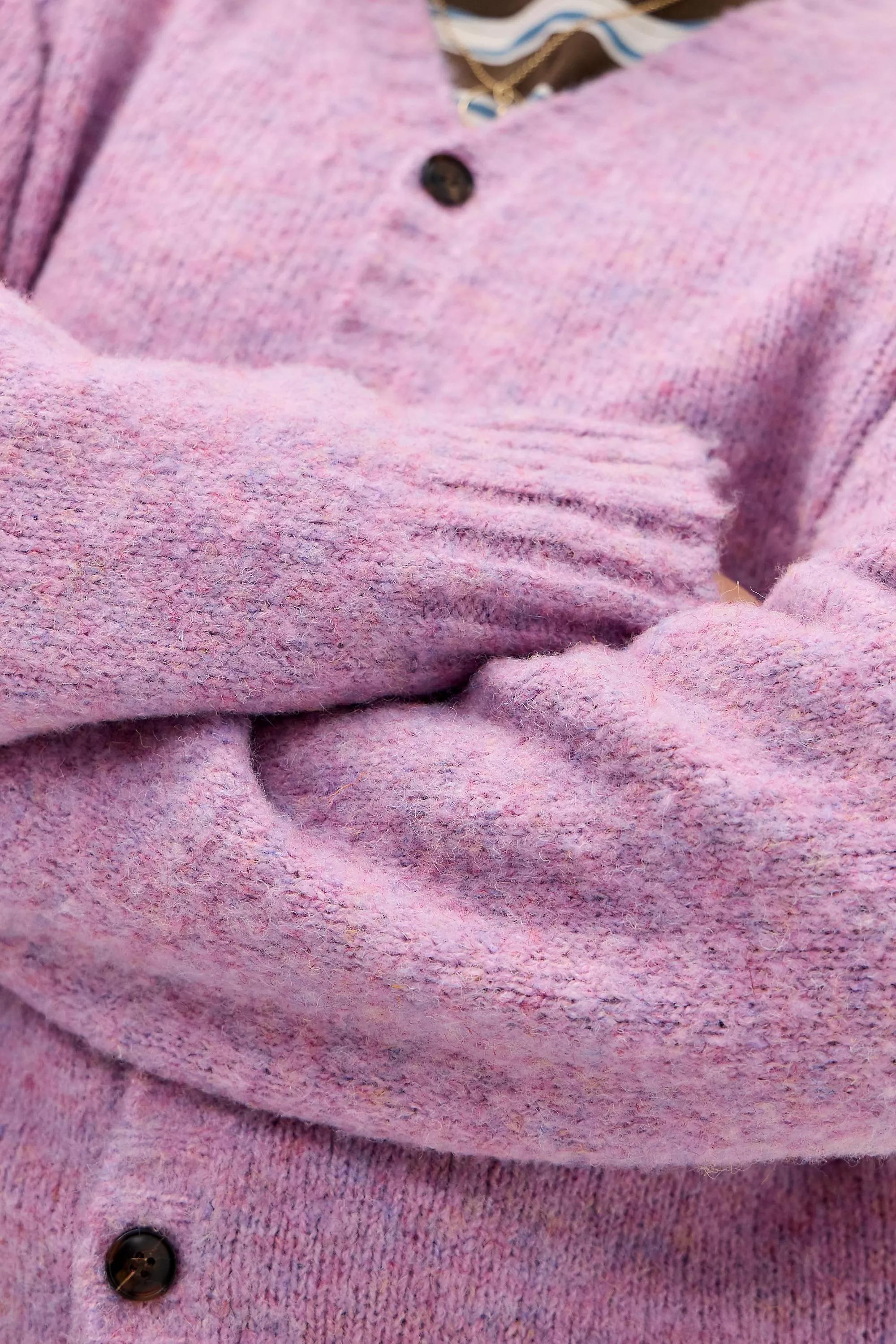 Pink Bdg 98 Cardigan, PINK, large image number 1