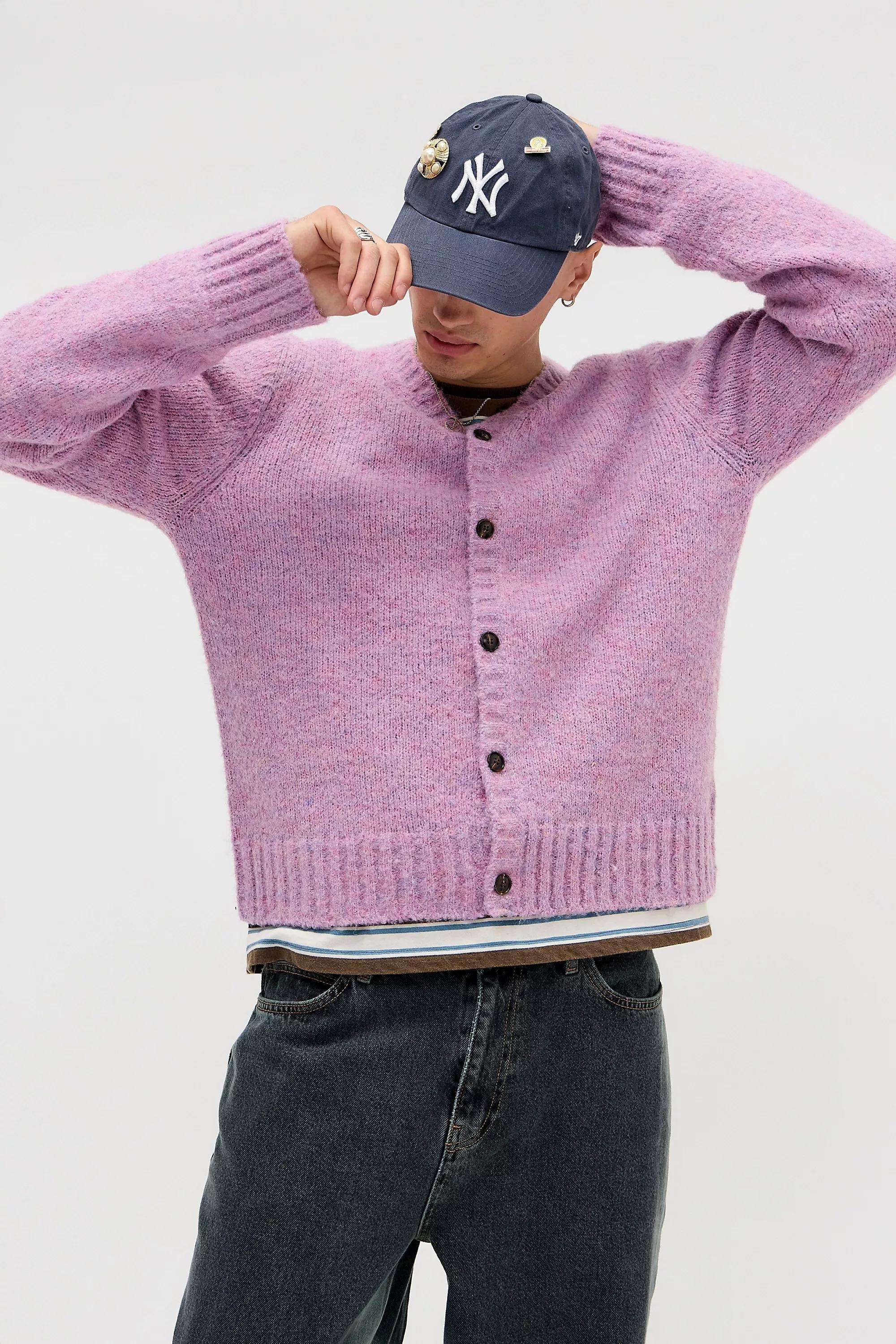 Pink Bdg 98 Cardigan, PINK, large image number 2