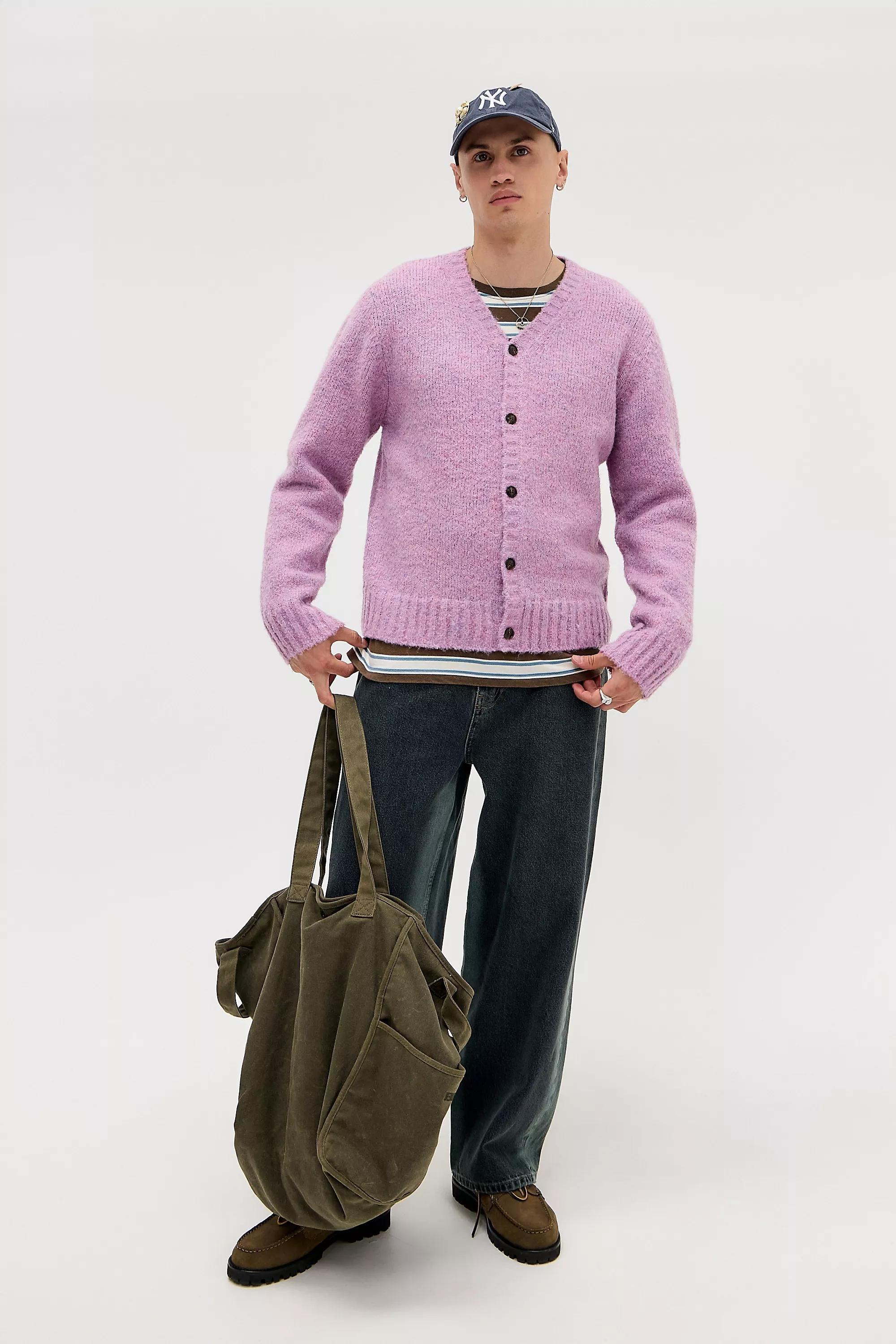 Pink Bdg 98 Cardigan, PINK, large image number 3