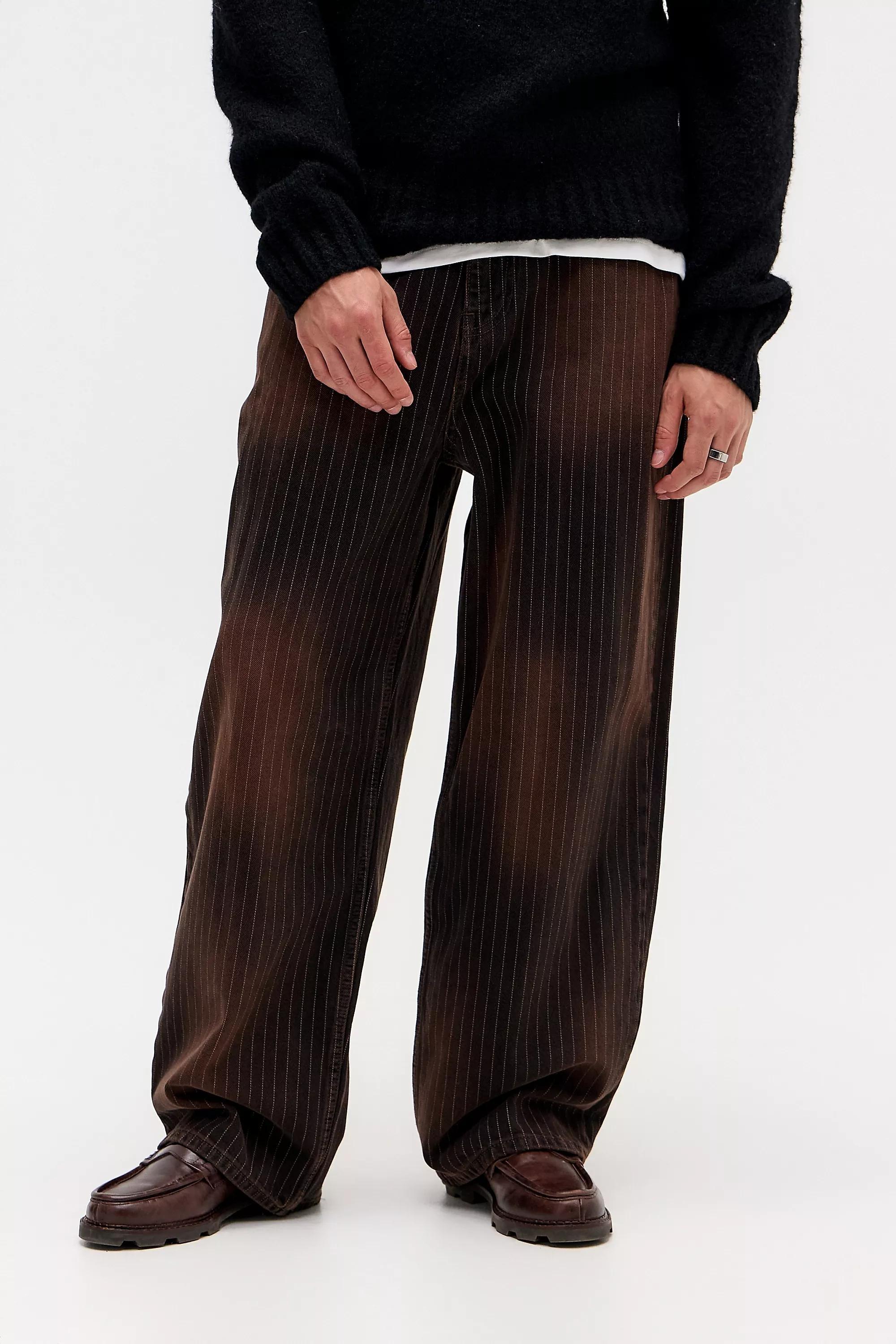 Brown Bdg Jack Tint Striped Jeans, , medium