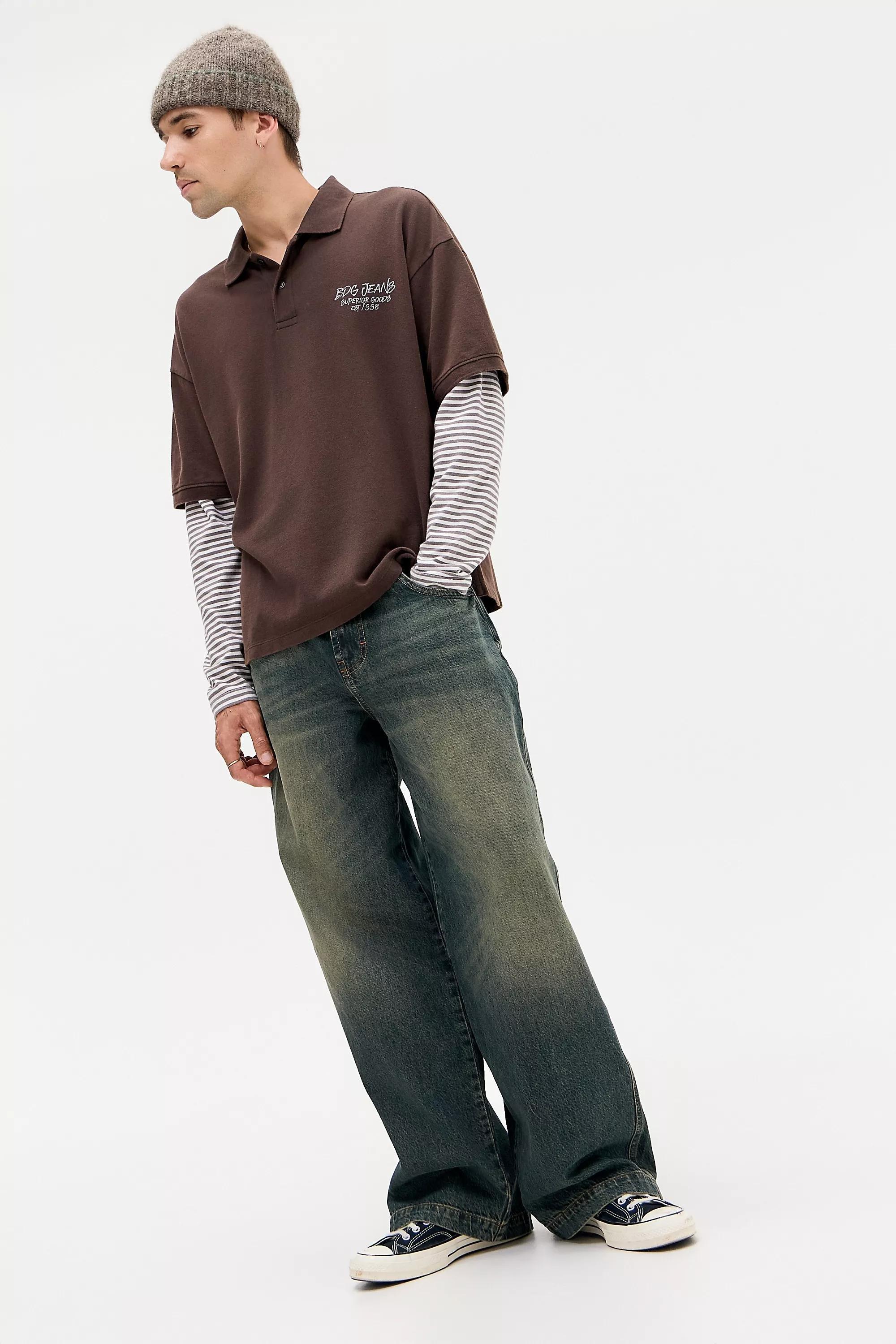 Green Bdg Tint Neo Jeans, GRN, large image number 2