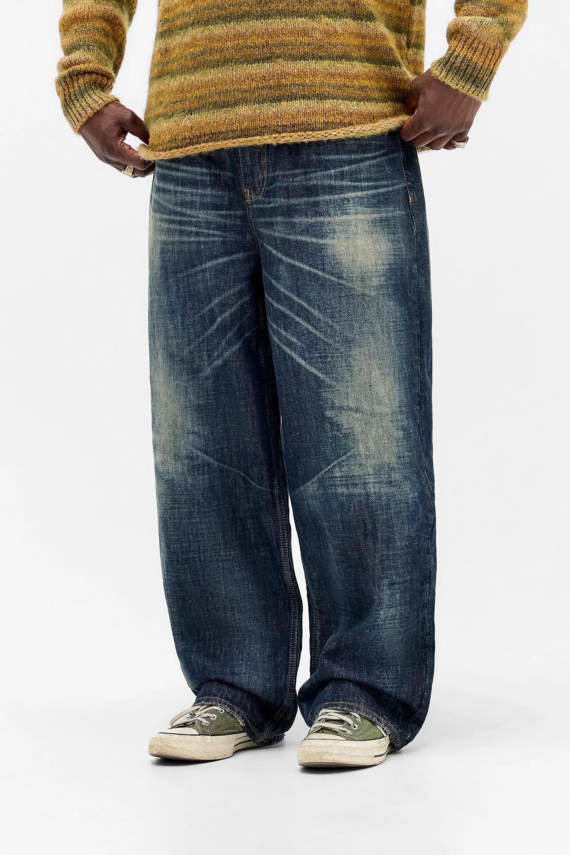 Navy Bdg Jack Dark Vintage Jeans, BLUE, large image number 0