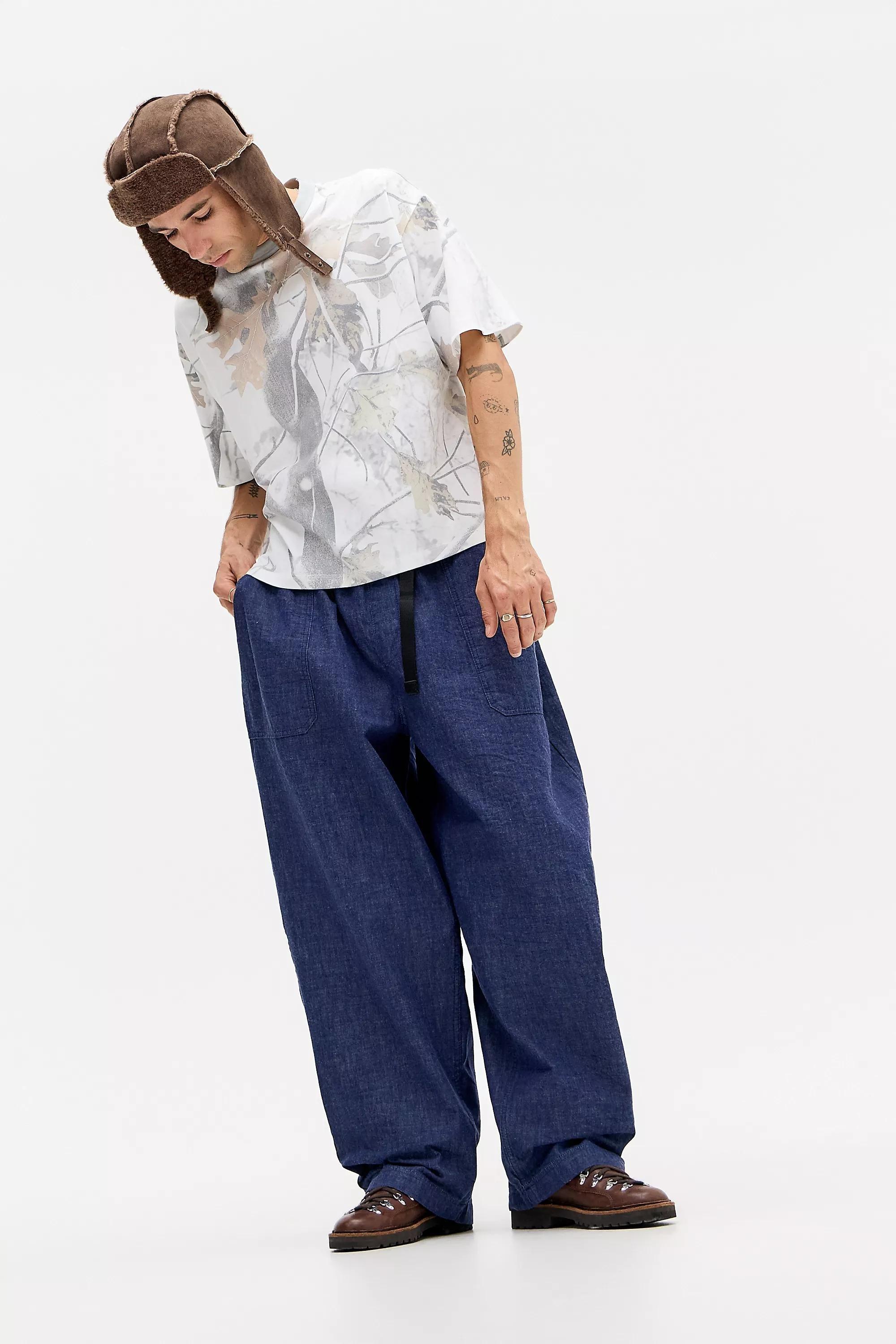 Blue Ayker Denim Climber Trousers, BLUE, large image number 2