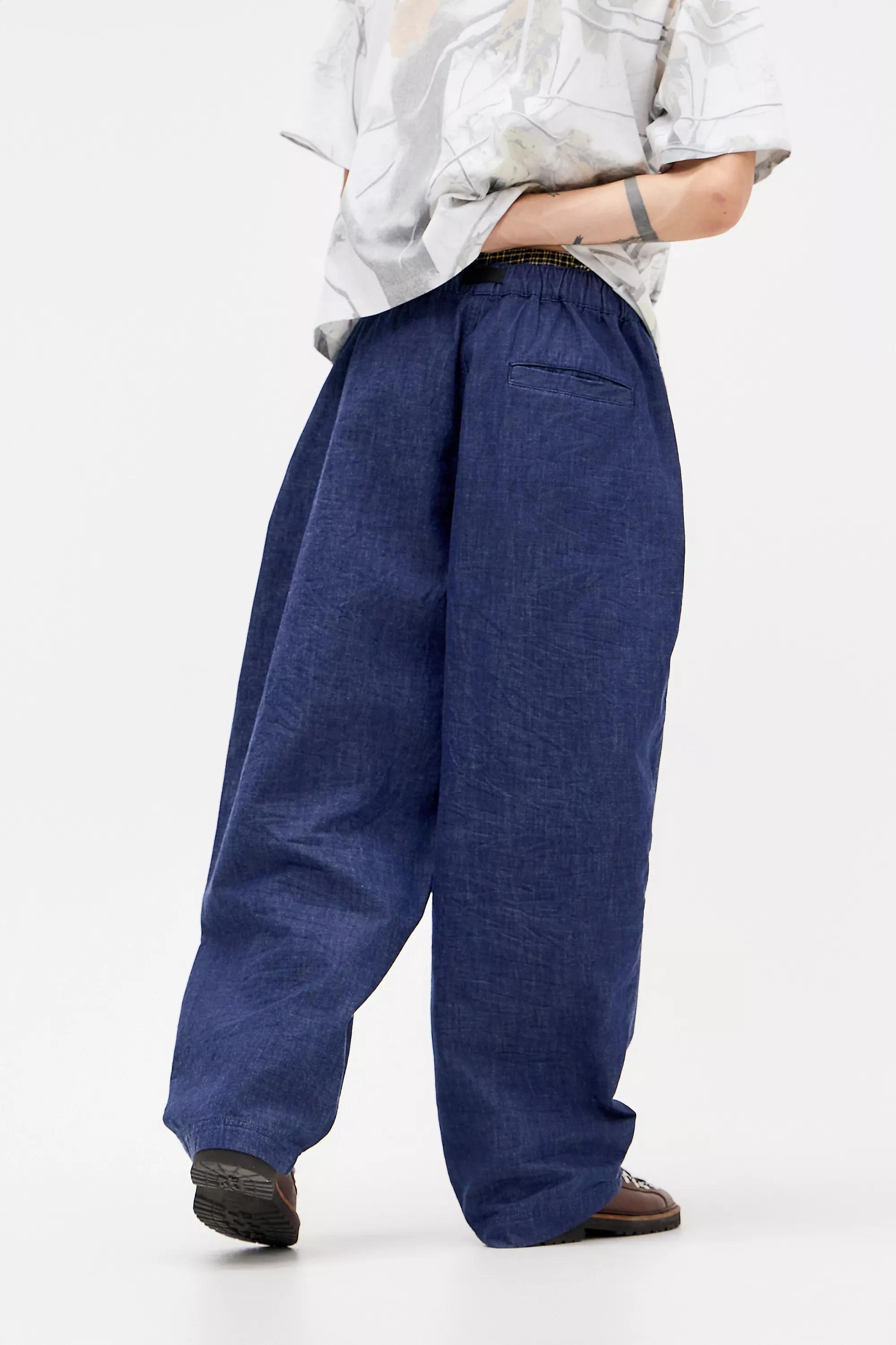 Blue Ayker Denim Climber Trousers, BLUE, large image number 3