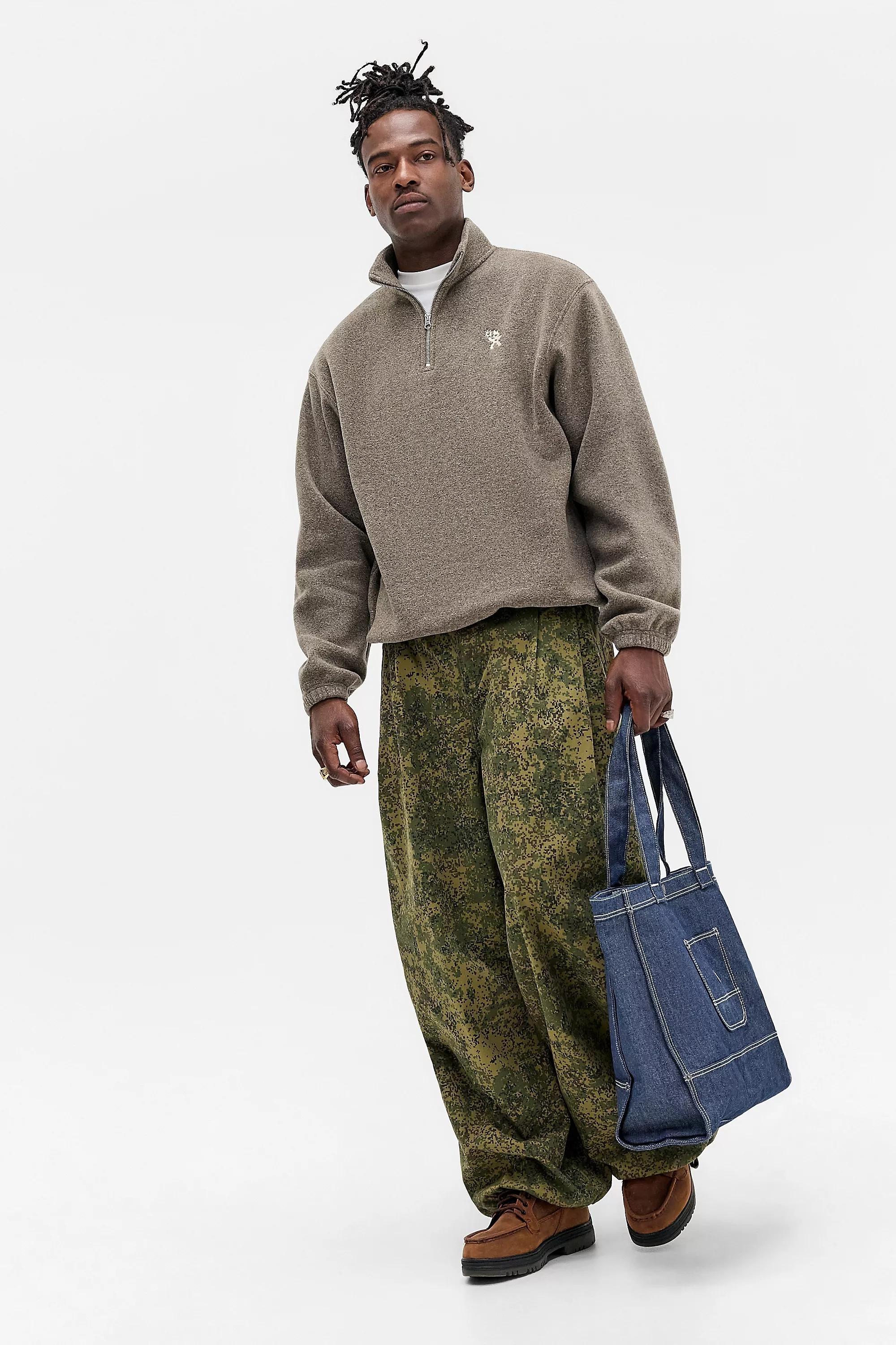 Ayker Brown Marl Fleece, , large image number 1
