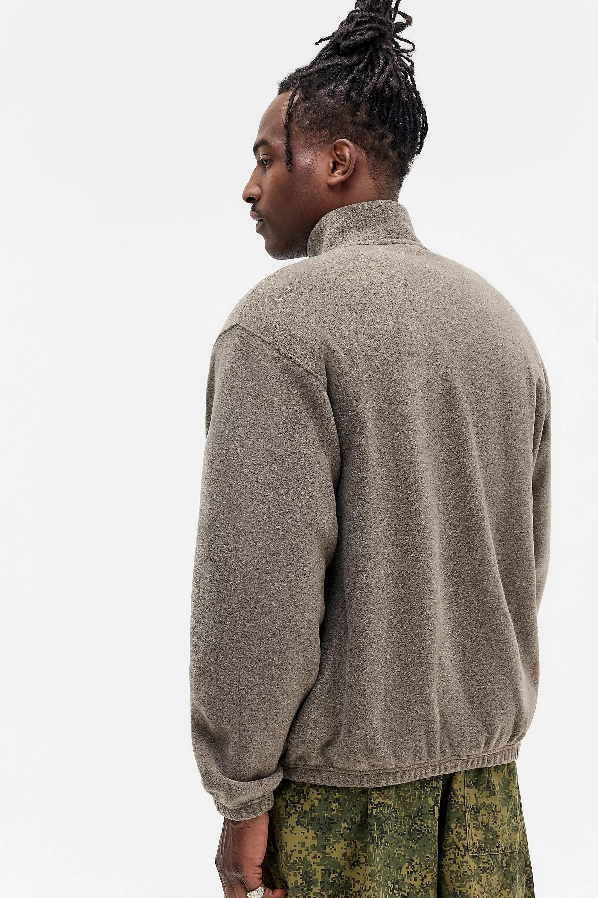 Ayker Brown Marl Fleece, , large image number 3