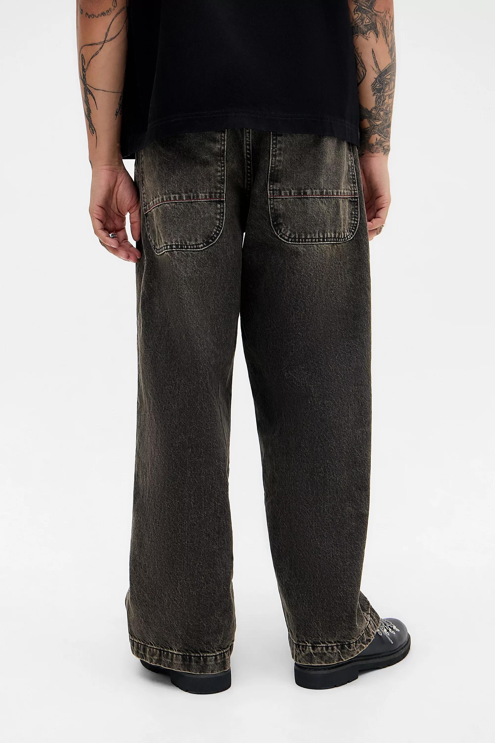 BDG Neo Skate Dirty Tint Jeans, BLK, medium