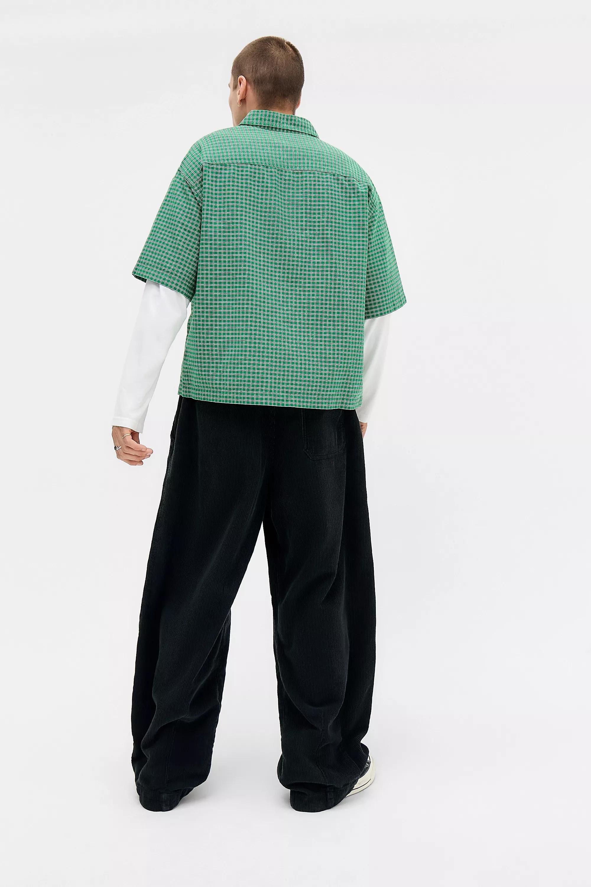 Black Bdg Washed Bobbi Corduroy Trousers, BLK, large image number 3