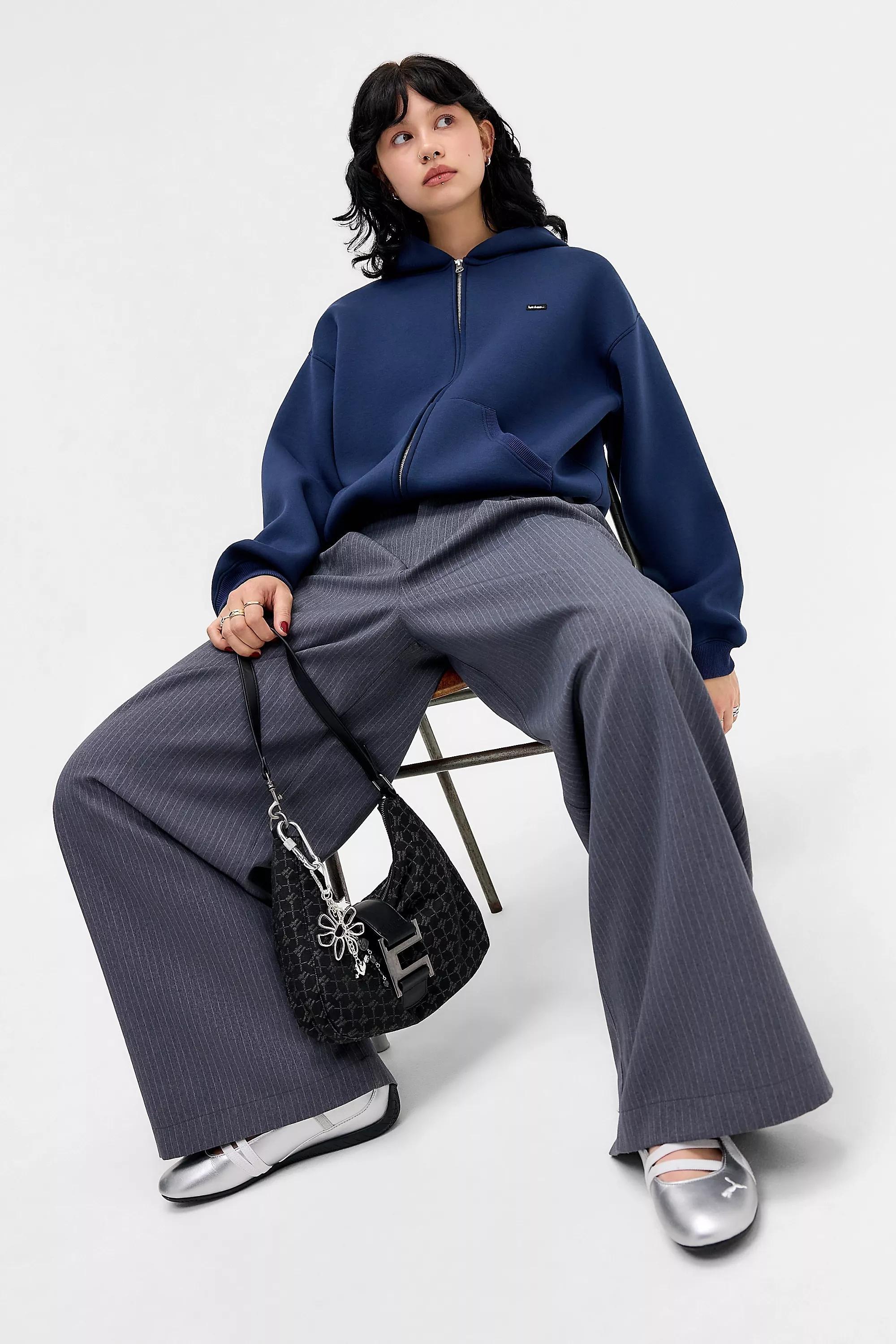 Navy iets frans... Scuba Hoodie, NAVY, large image number 0