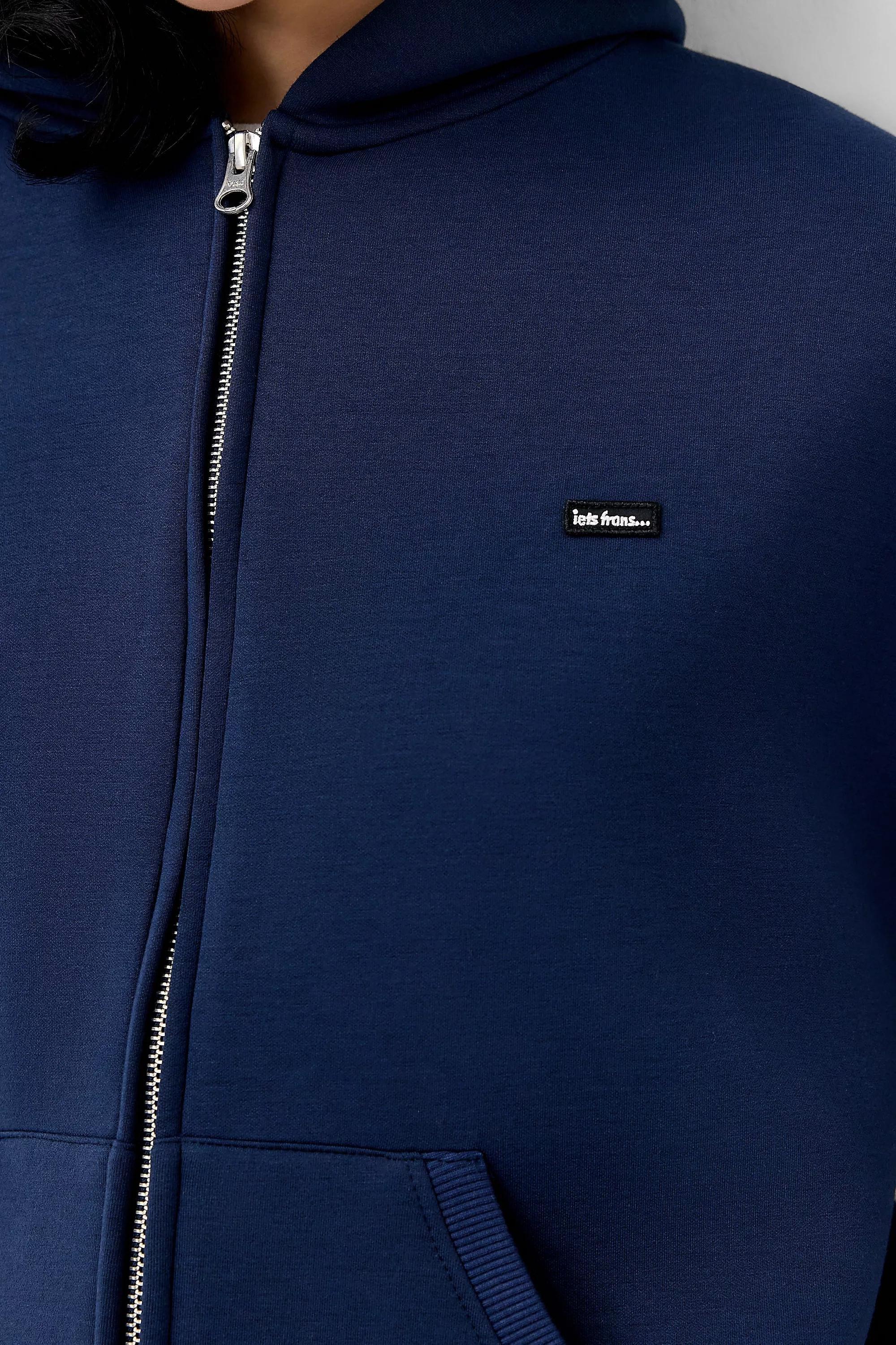 Navy iets frans... Scuba Hoodie, NAVY, medium