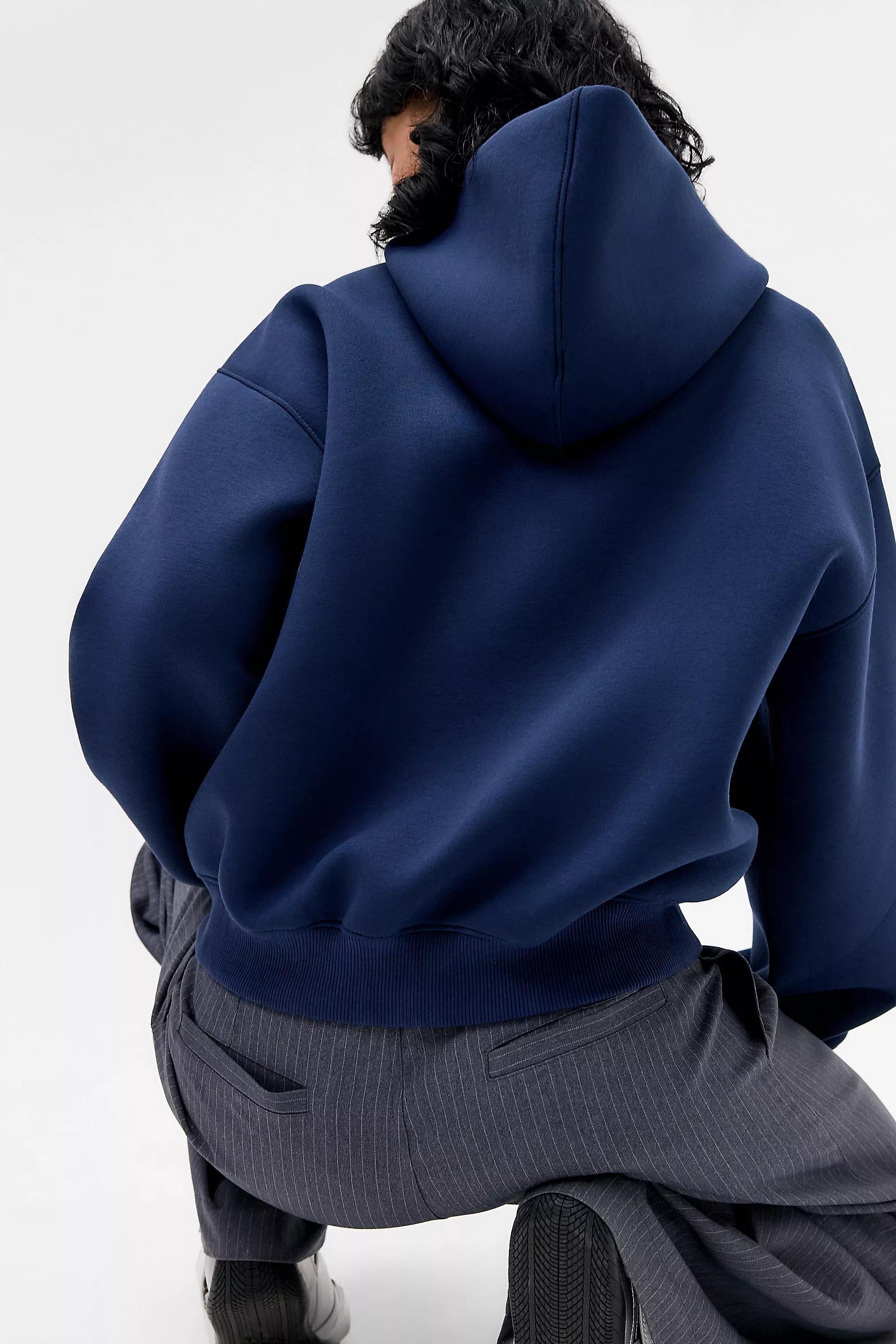 Navy iets frans... Scuba Hoodie, NAVY, large image number 3