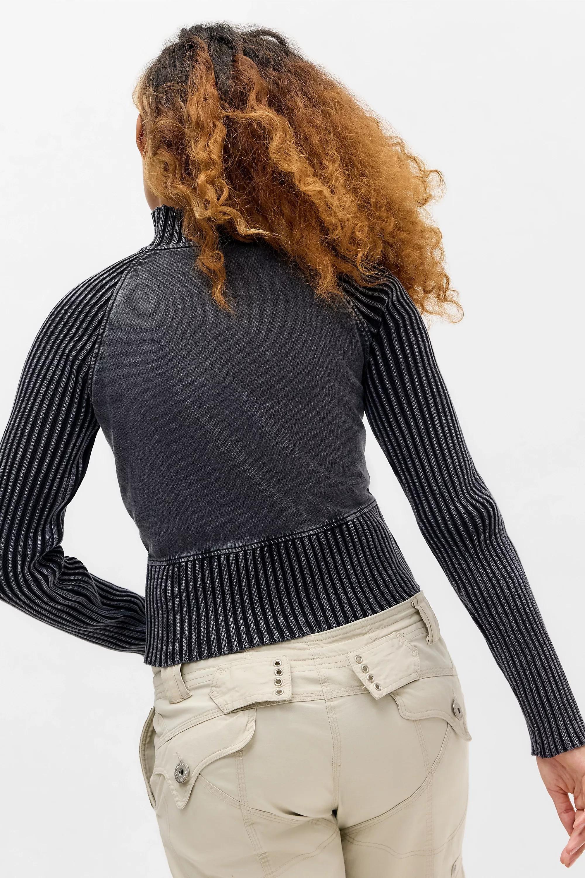 Grey Bdg Grey Tina Track Top, D GR, large image number 3