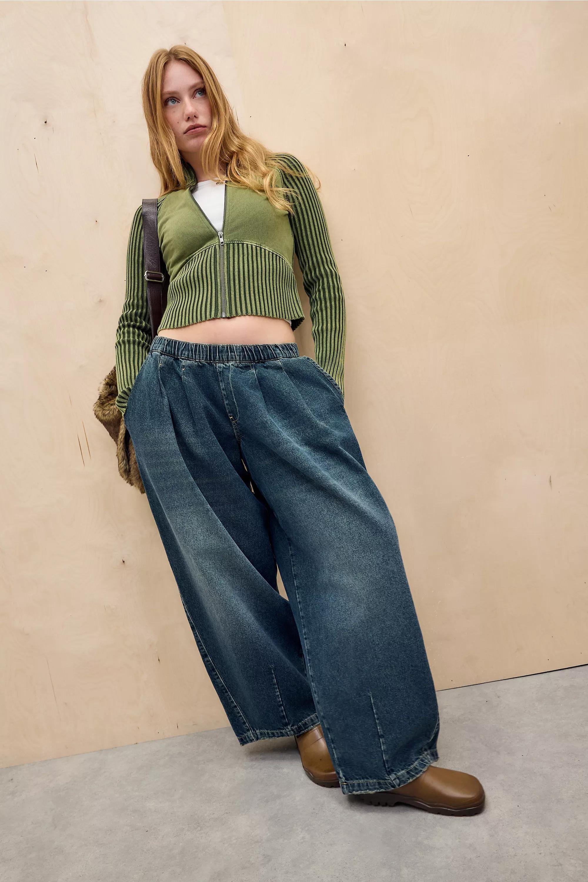 Khaki Bdg Tina Track Top, KHAKI, large image number 1