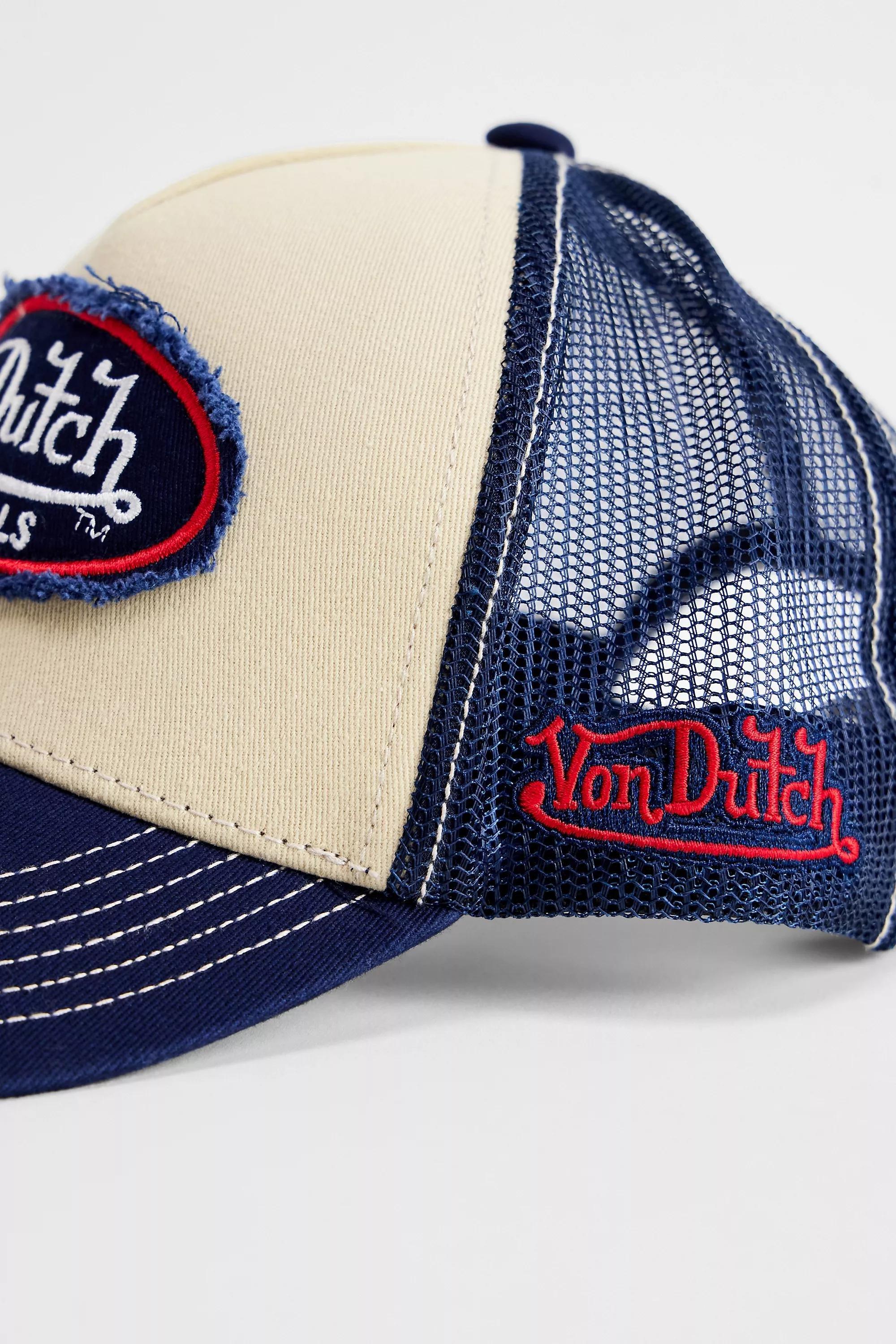 Blue Von Dutch Blue Trucker Cap, BLUE, medium