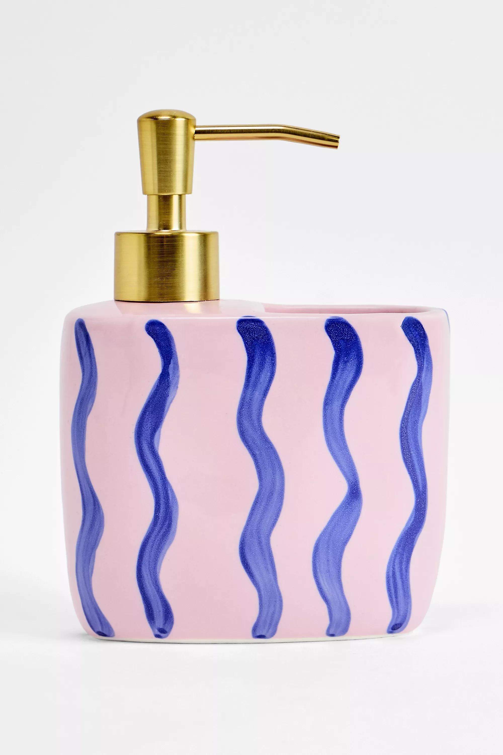 Pink Ari Soap And Storage Pot Set, PINK, large image number 2