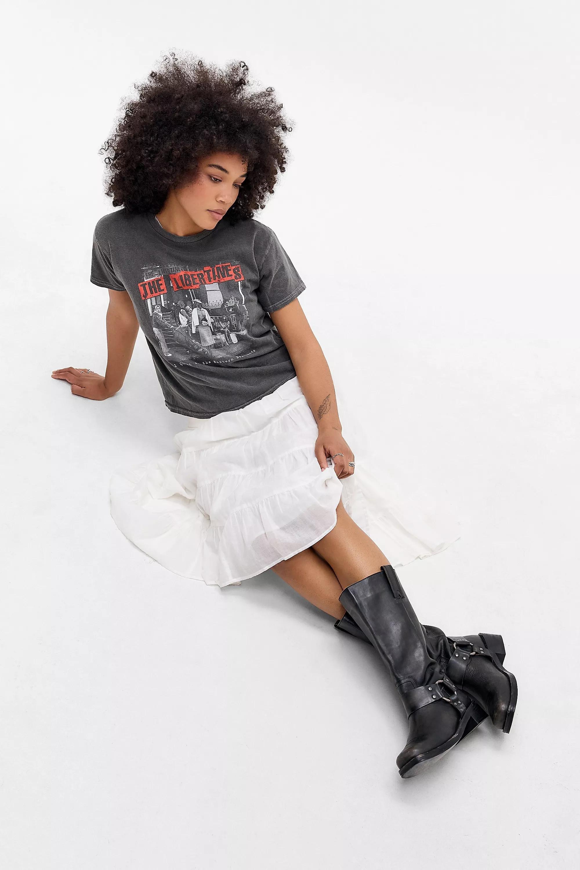 UO The Libertines Relaxed T-Shirt, GREY, large image number 1