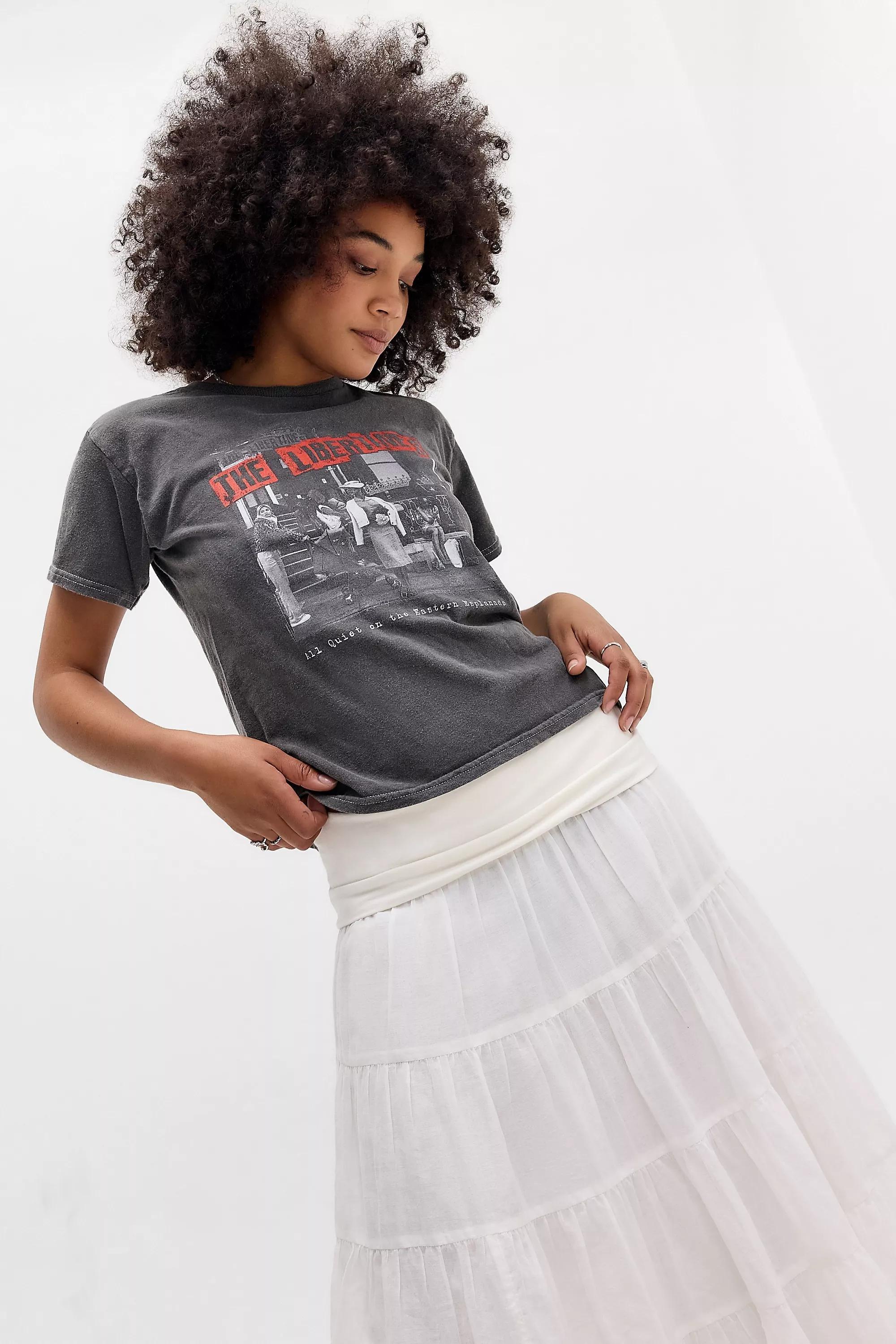 UO The Libertines Relaxed T-Shirt, GREY, large image number 2