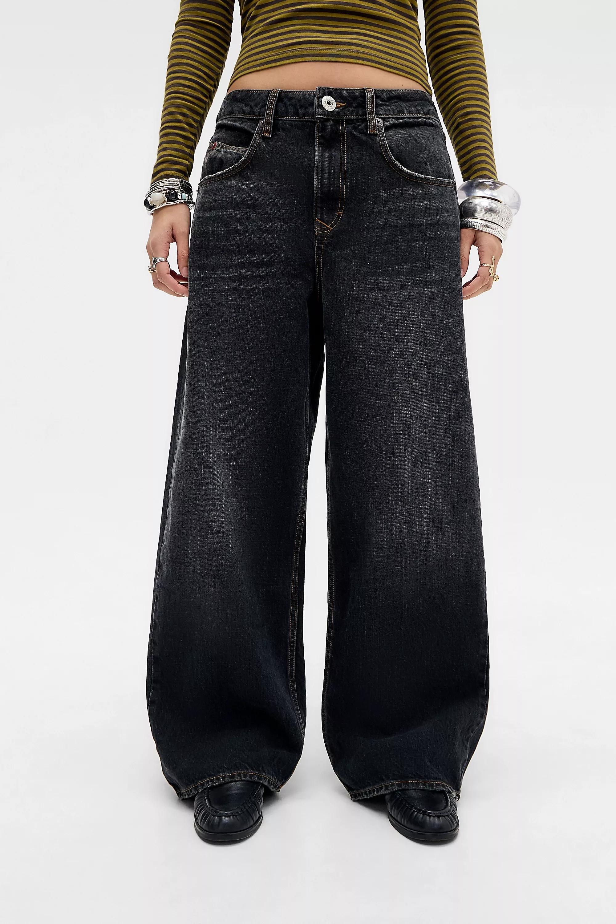 Brown Bdg Jaya Baggy Jeans, A301_0220           , large image number 0