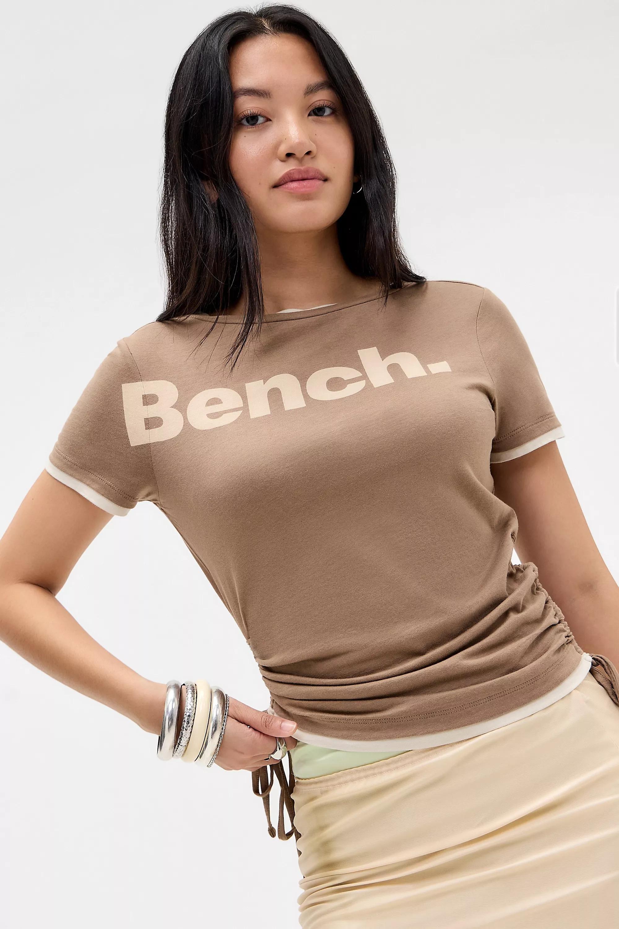 Brown Bench Uo Exclusive Ranra Ties T-Shirt, TAUPE, large image number 0