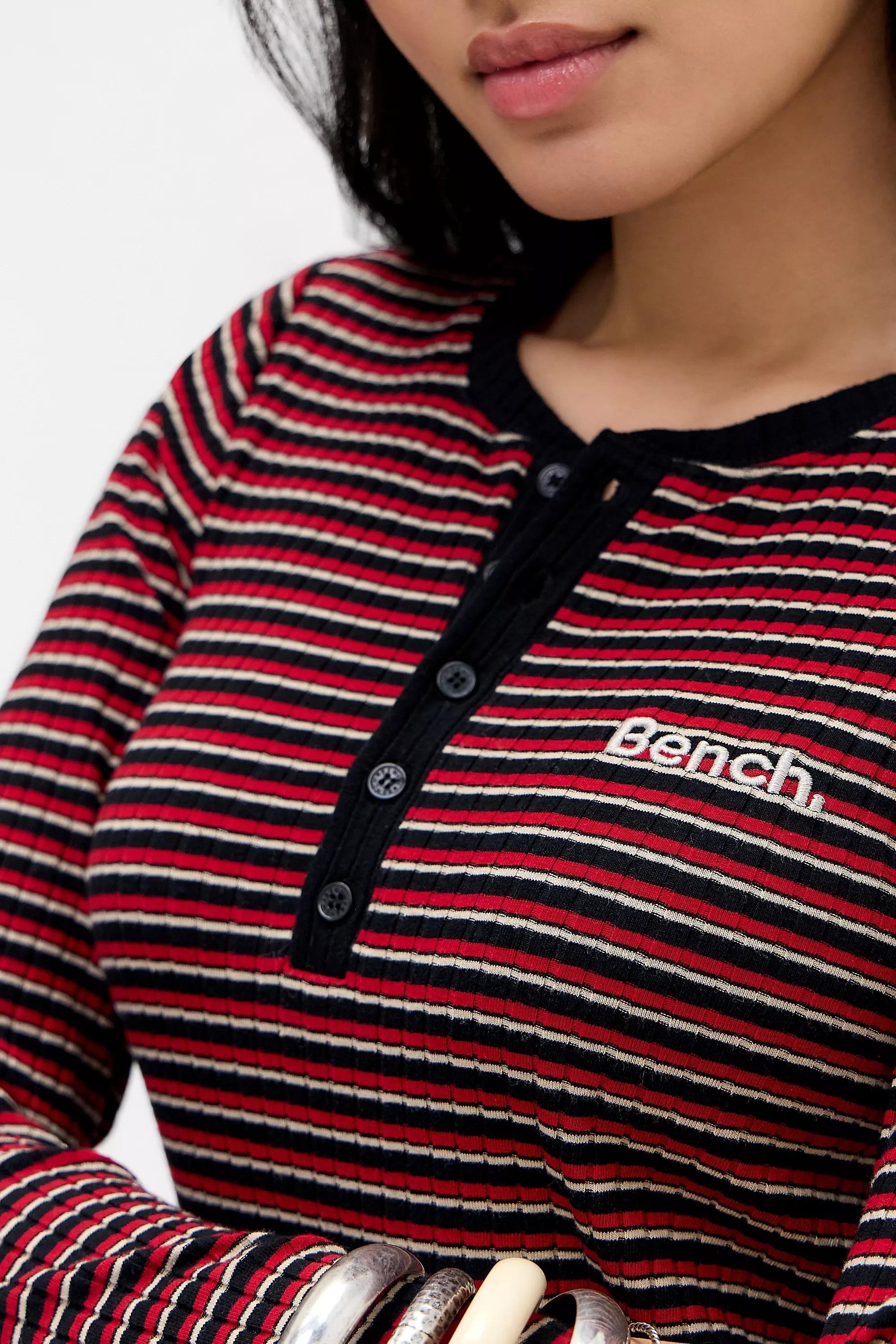 Multicolour Bench Uo Exclusive Arla Henley T-Shirt, ASSORT, large image number 2