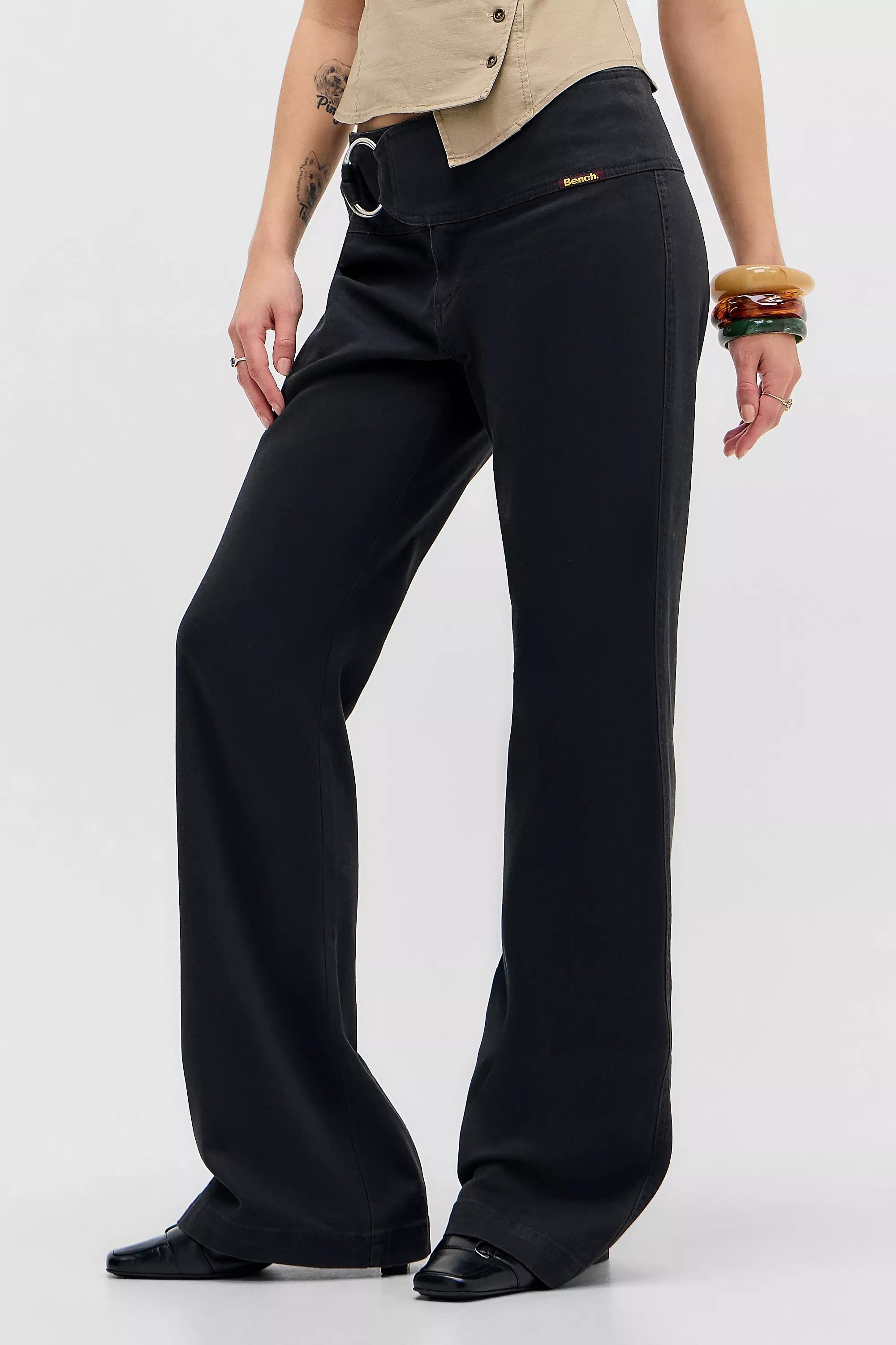 OFF-BLACK Bench UO Exclusive Carma Belt Flared Pants, A301_0506, large image number 1