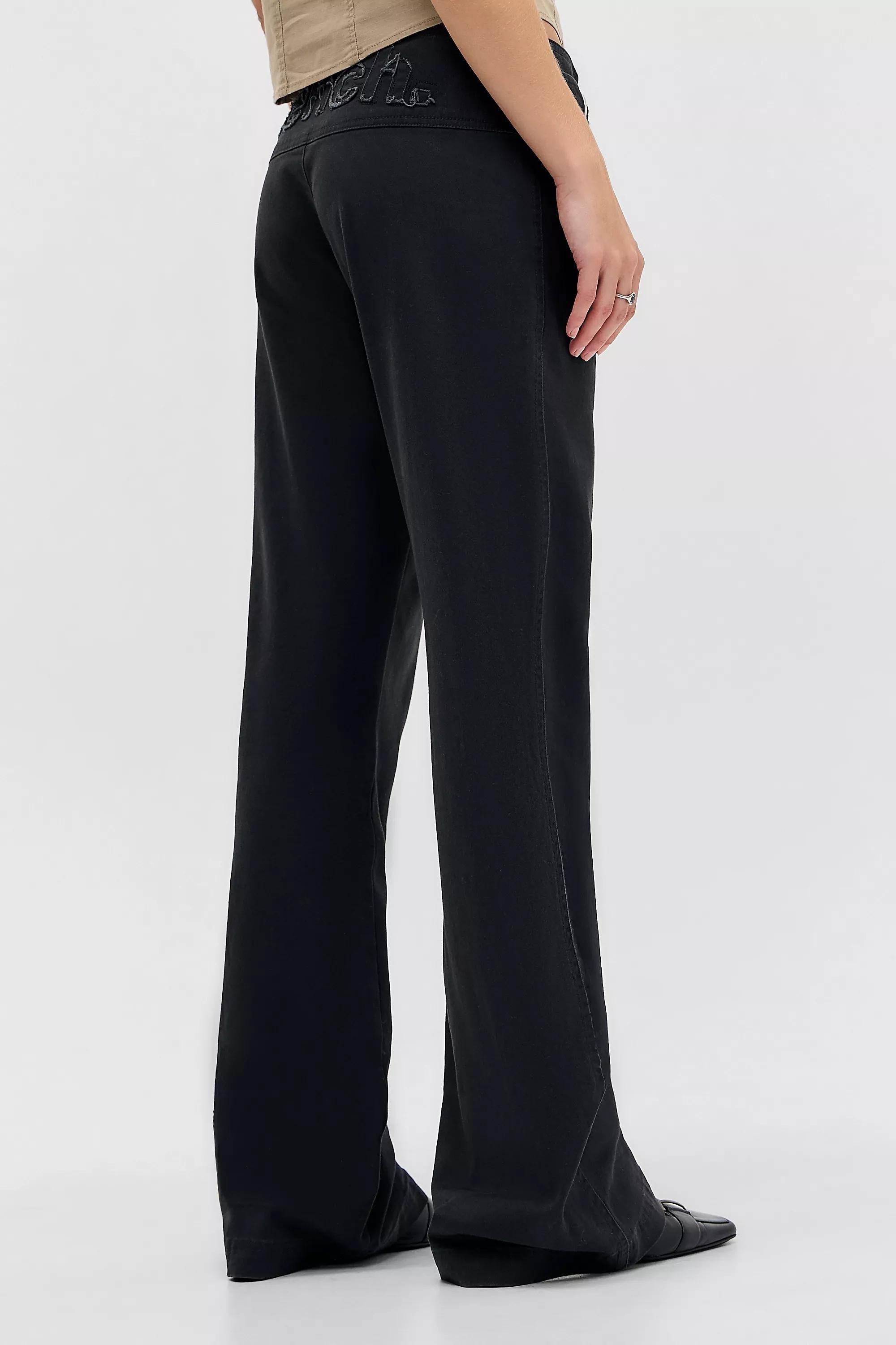 OFF-BLACK Bench UO Exclusive Carma Belt Flared Pants, A301_0506, large image number 4