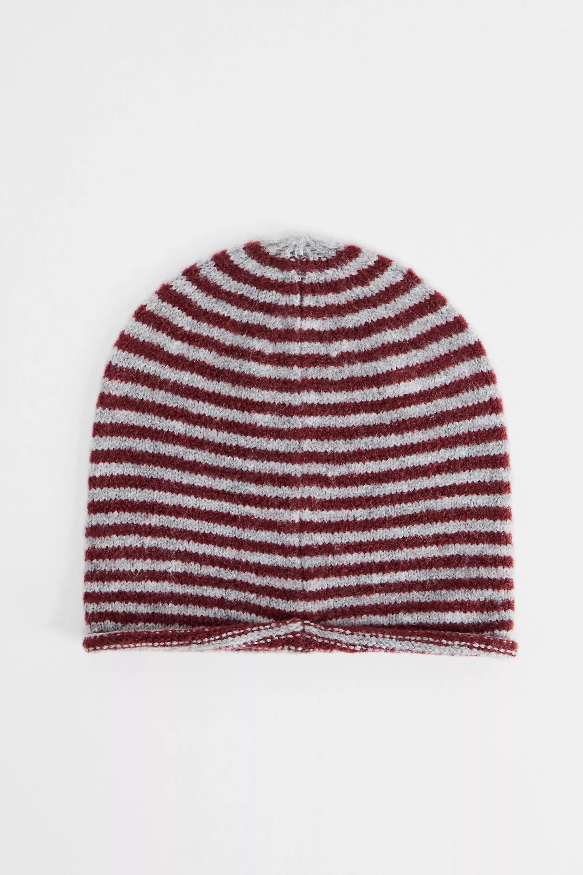 Burgundy Uo Courtney Beanie, WINE, large image number 4
