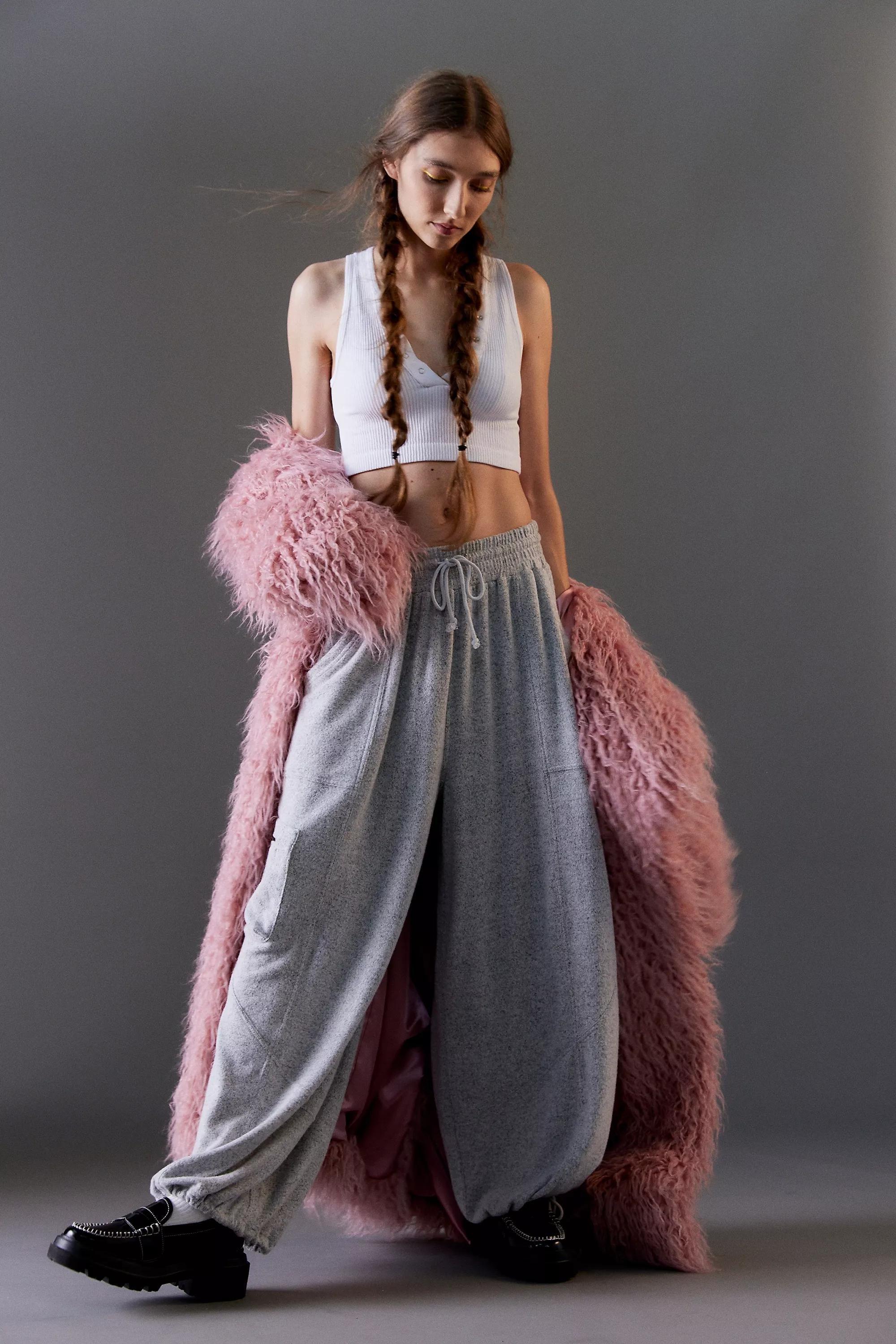 GREY Out From Under Cosy Cabot Joggers, GREY, large image number 3