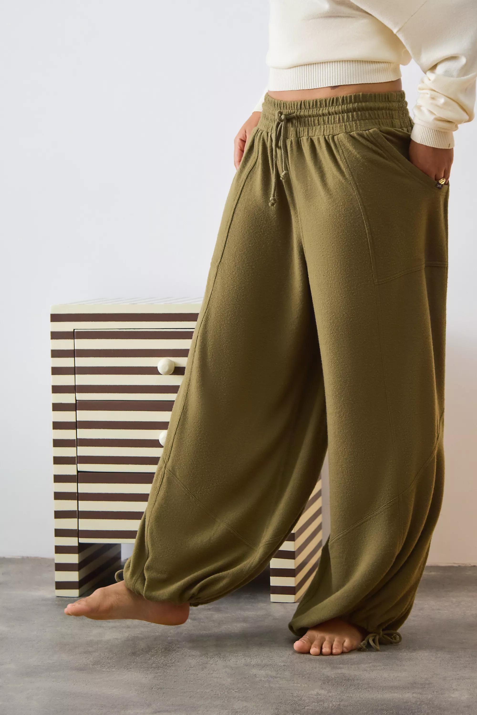 Khaki Out From Under Cosy Cabot Joggers, KHAKI, medium