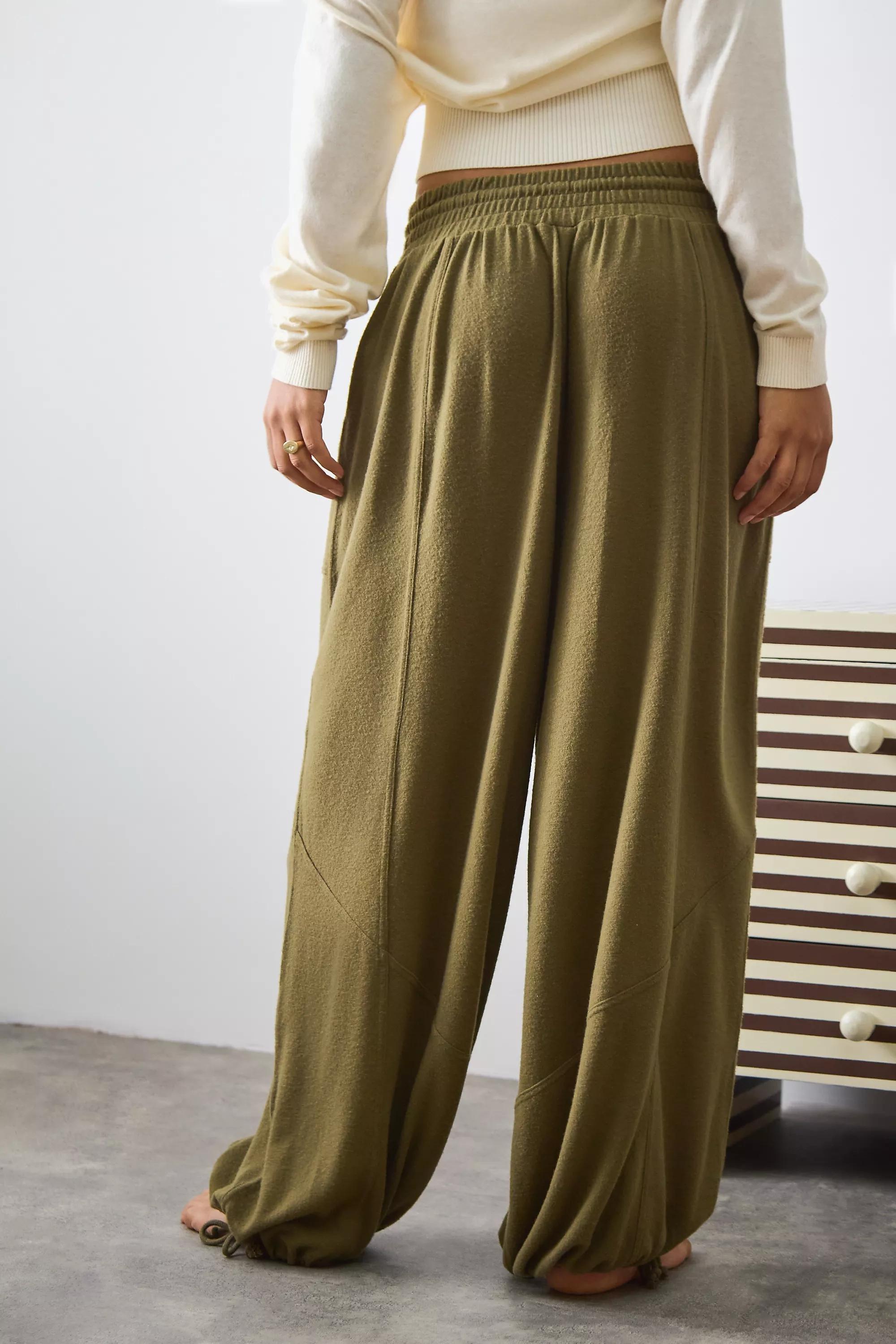 Khaki Out From Under Cosy Cabot Joggers, KHAKI, large image number 3
