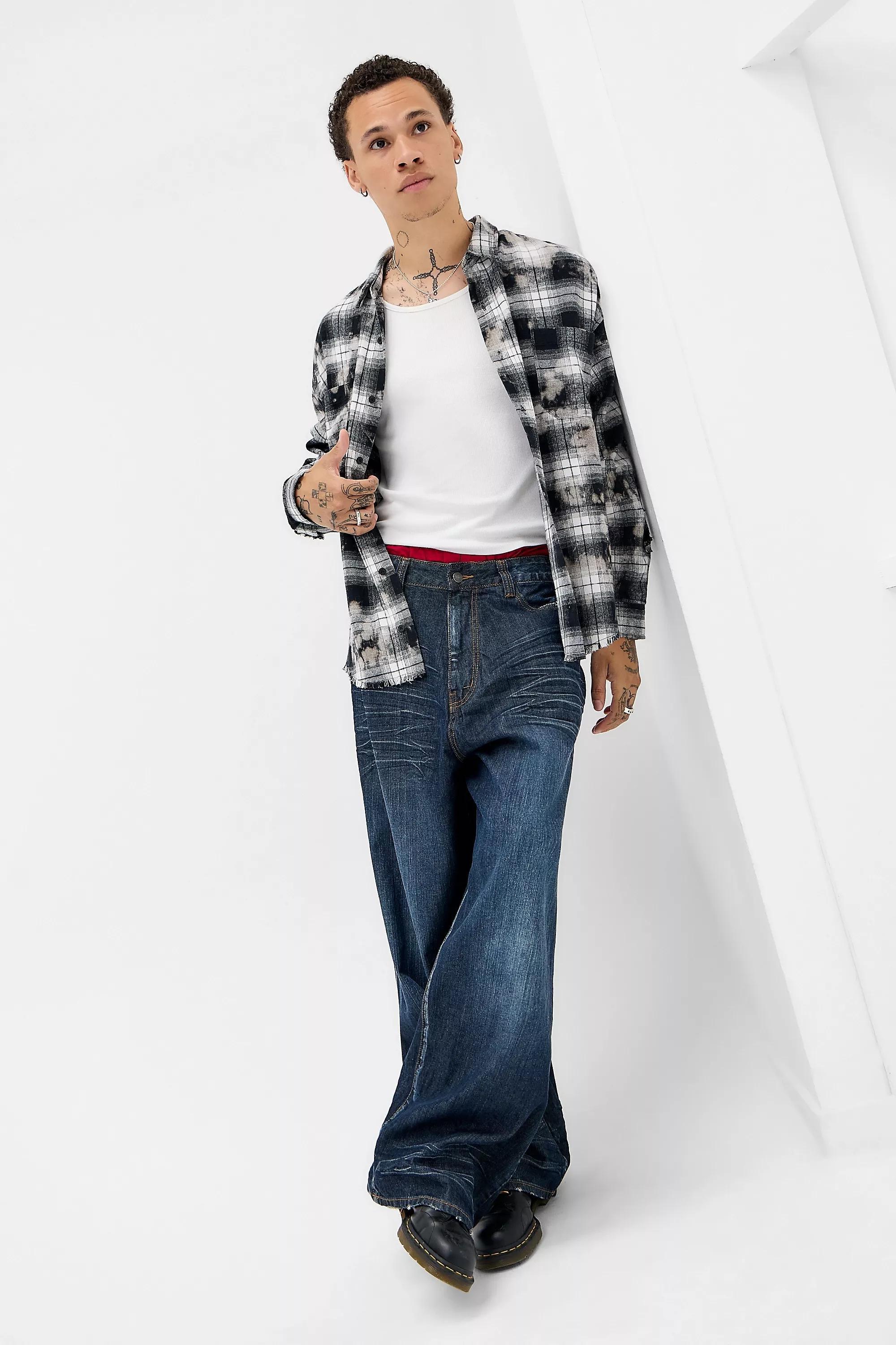 Navy Jaded London Falcon Jeans, , large image number 2