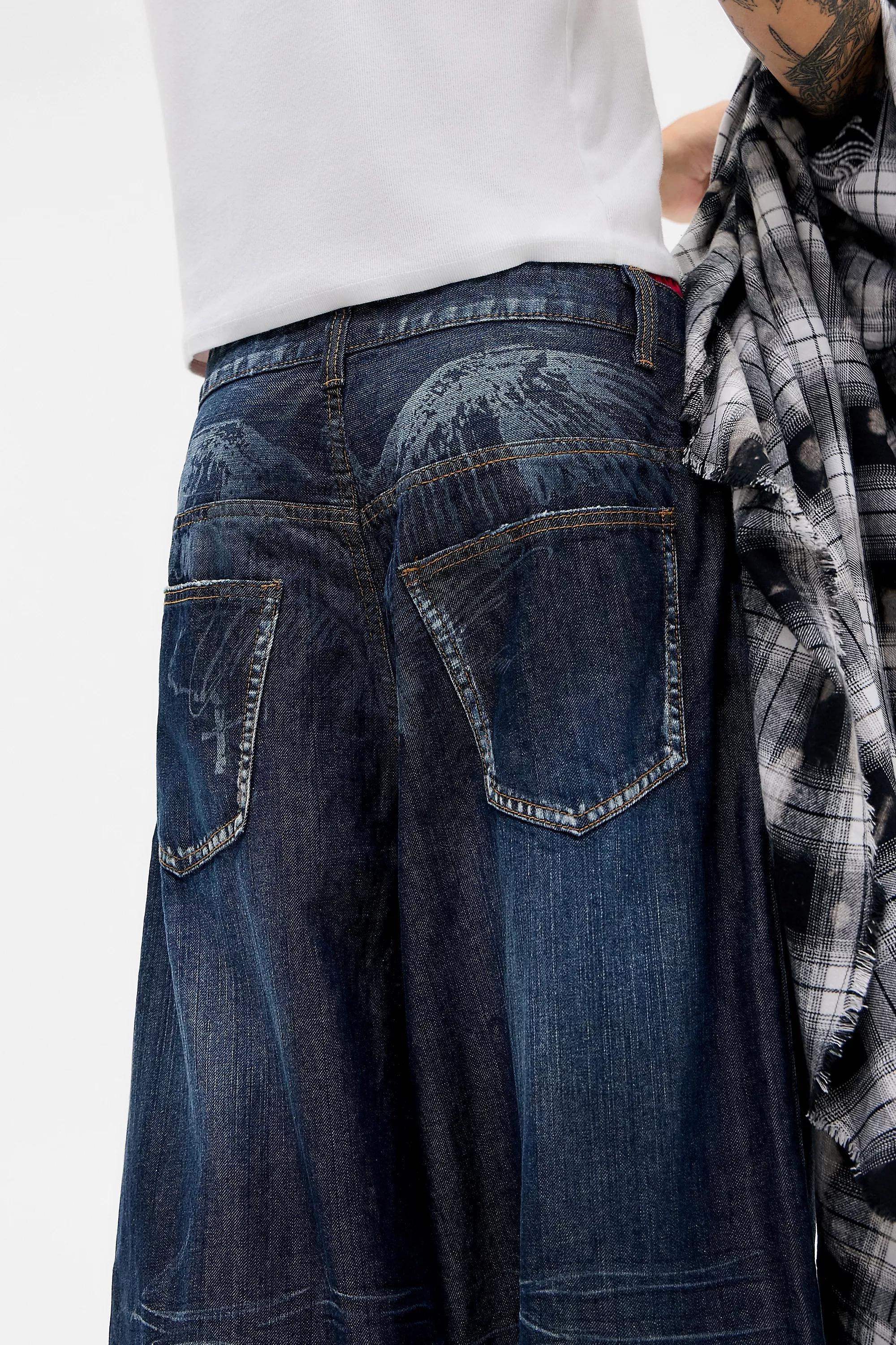Navy Jaded London Falcon Jeans, , large image number 3