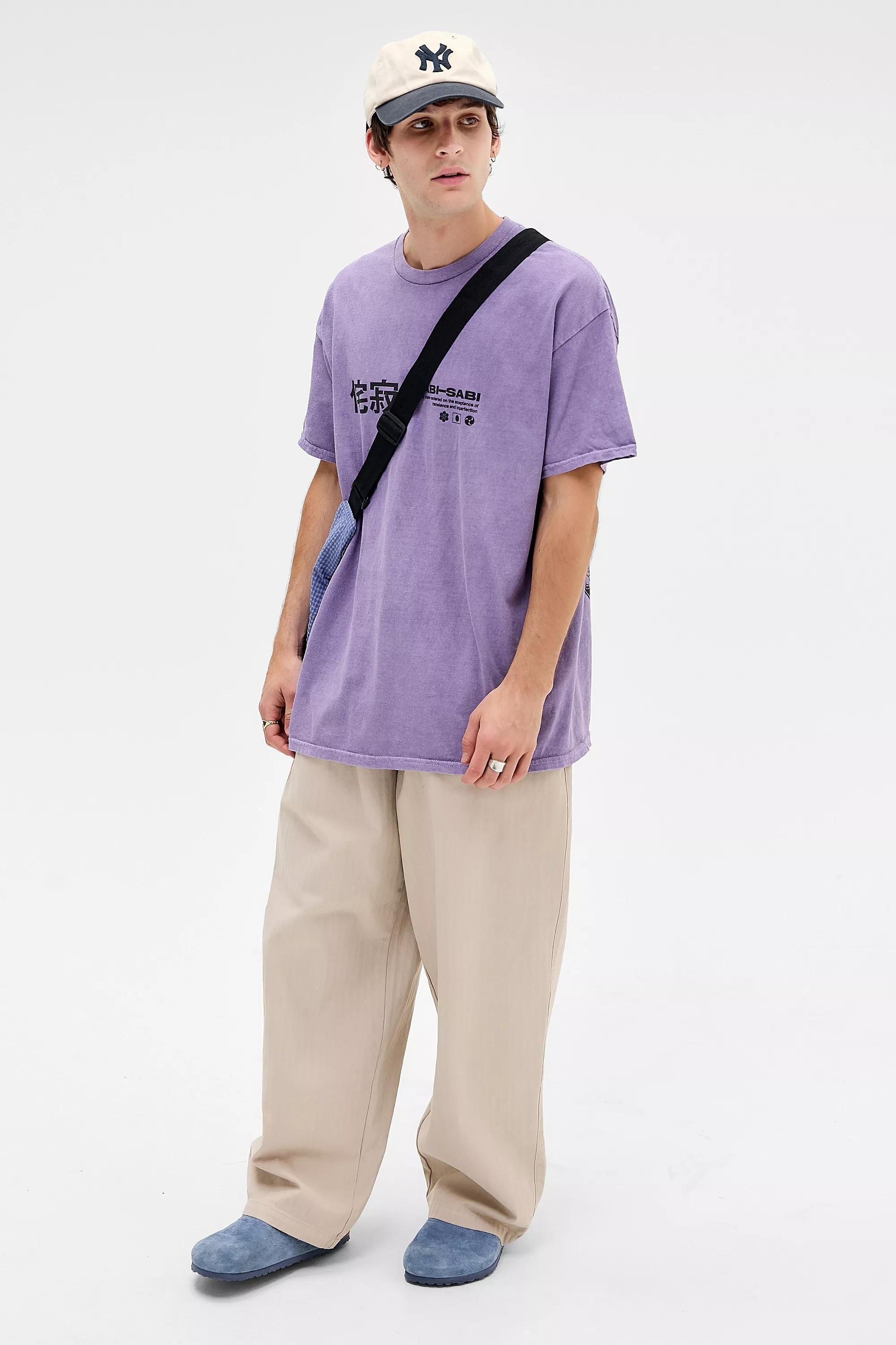 PURPLE UO Purple Wabi-Sabi T-Shirt, PURP, large image number 3