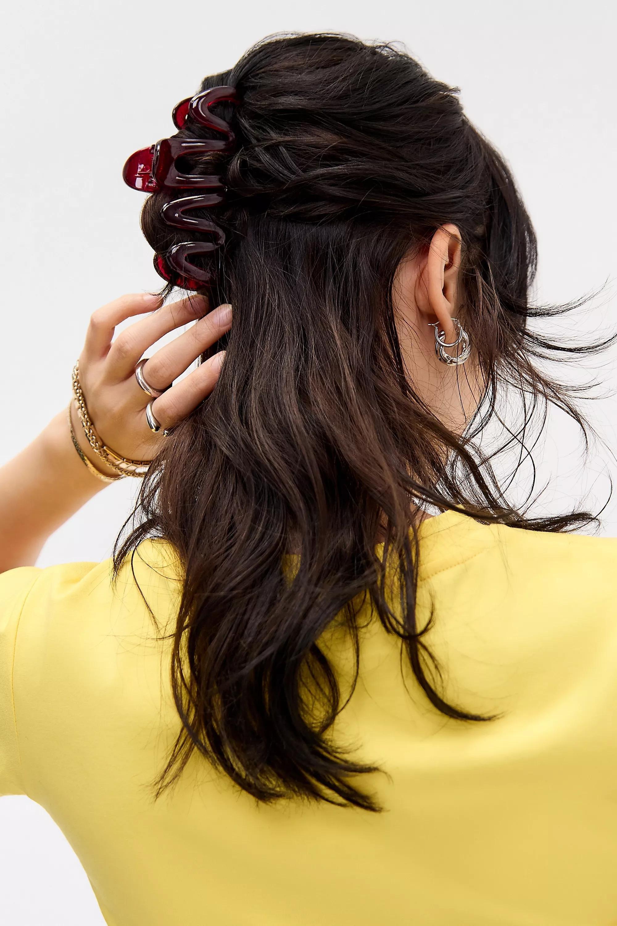 Red Wiggle Claw Clip, RED, large image number 2