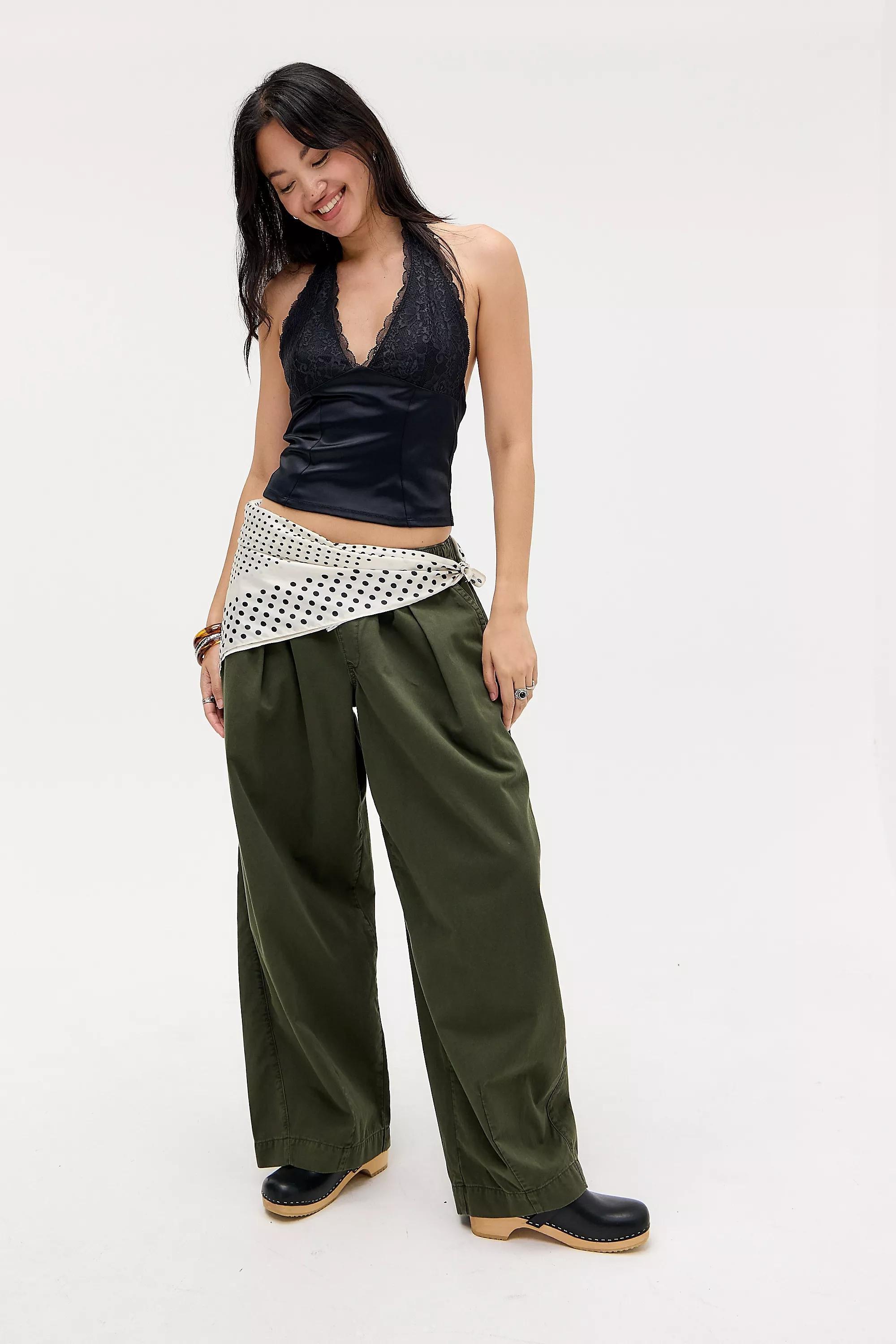 Black Kimchi Blue Luna Halter Top, BLK, large image number 2