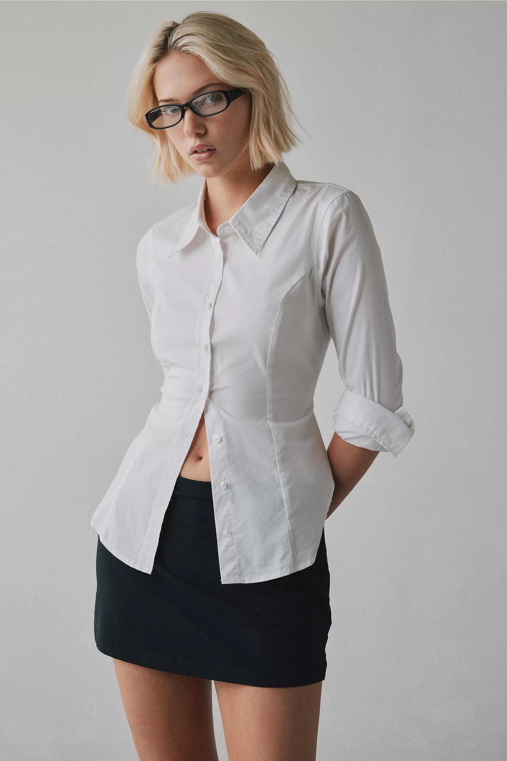 White Uo Leilani Shirt, WHT, large image number 1